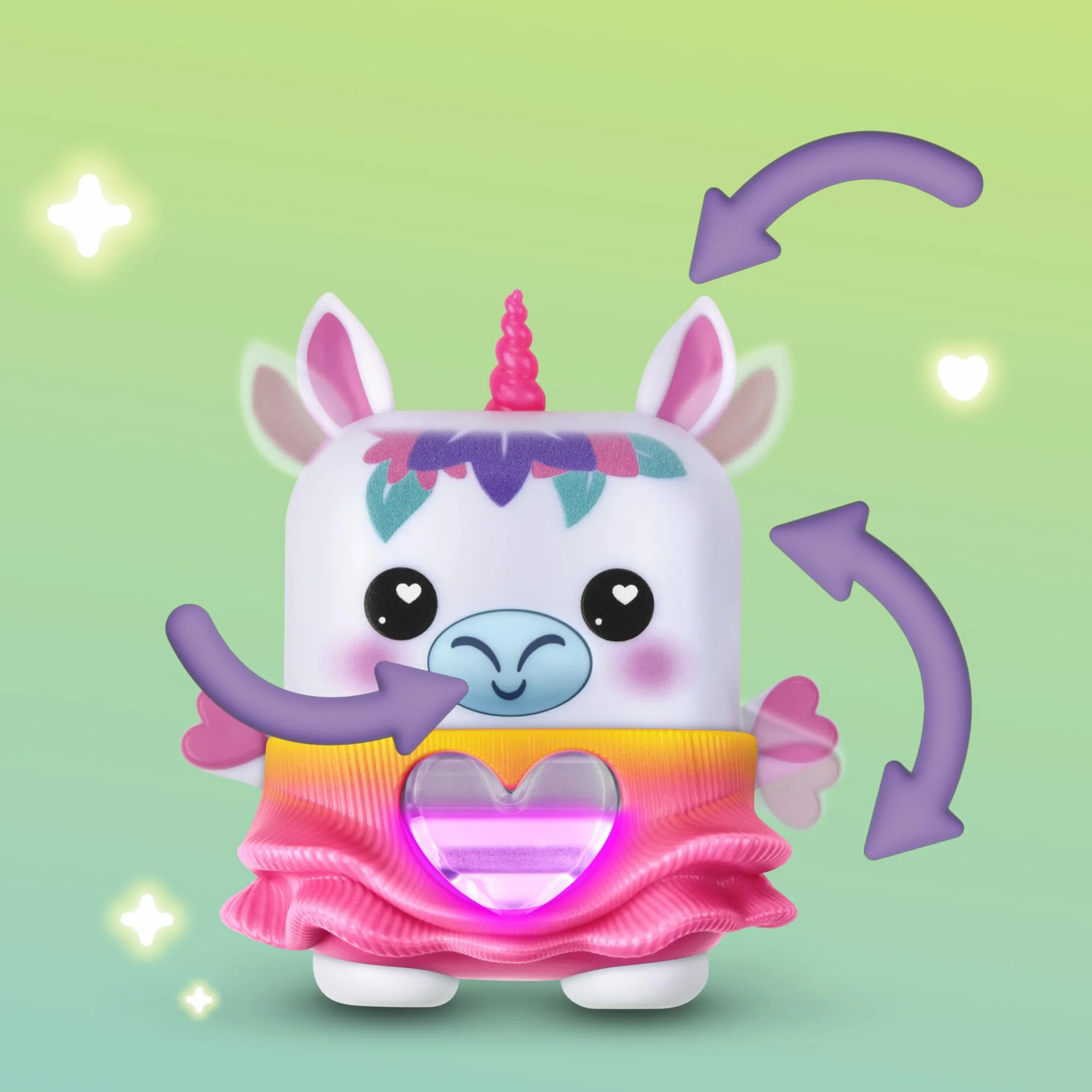 Hasbro Nano-Mals Meadowmist la Licorne Compagnon électronique Blanc