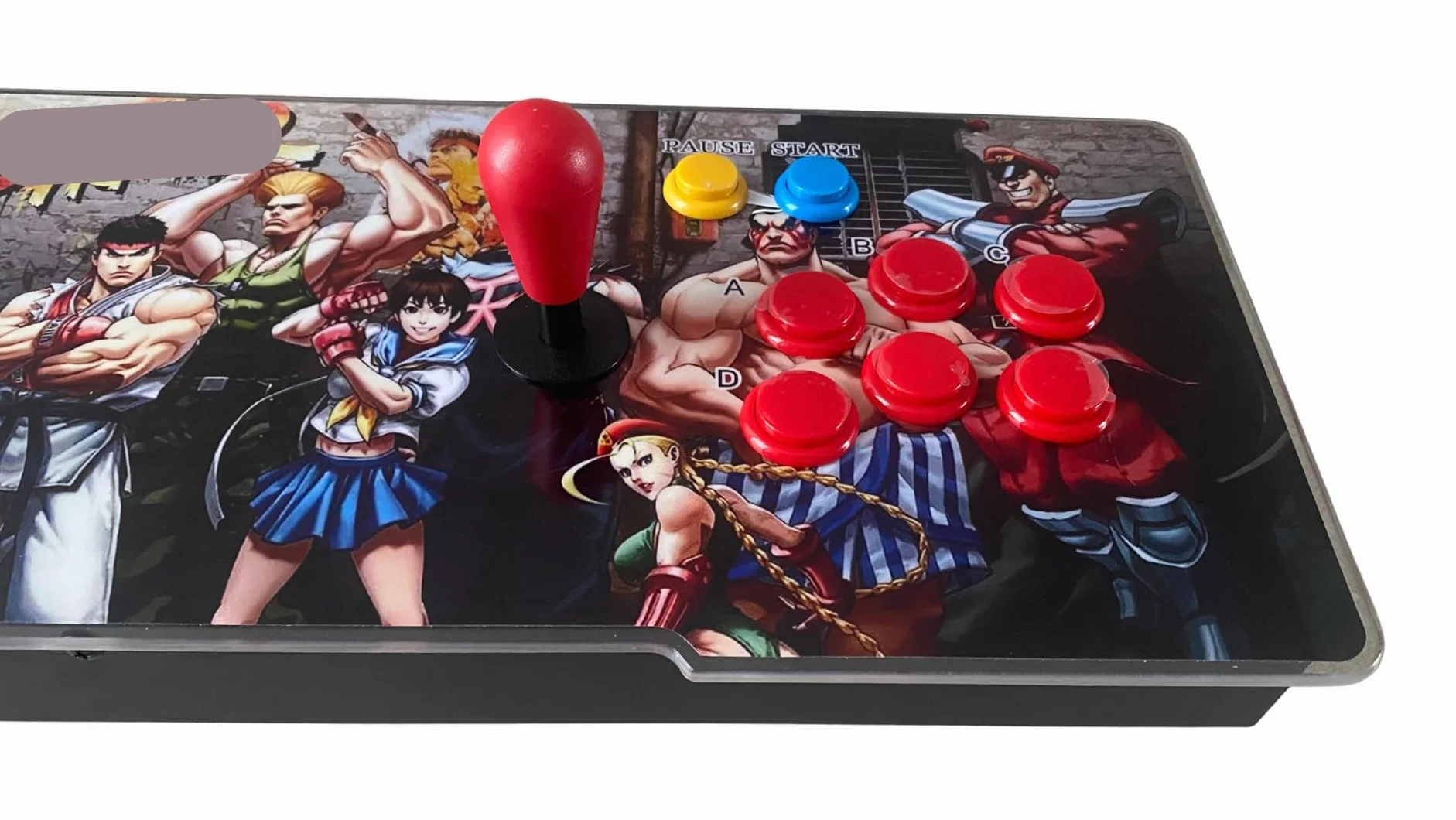 Console d'arcade Pandora Box 28 000 Jeux rétro 3D LED Couleurs changeantes Audio Joysticks ovales