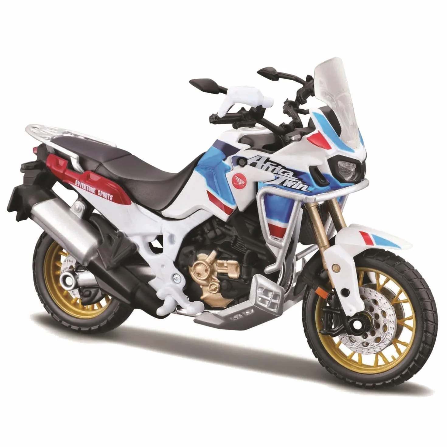 Bburago B18-51082 Honda Africa Twin Adventure 1:18, Blanc