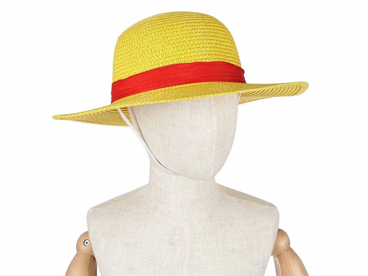 Chapeau de paille Monkey D. Ruffy pour enfant costume
