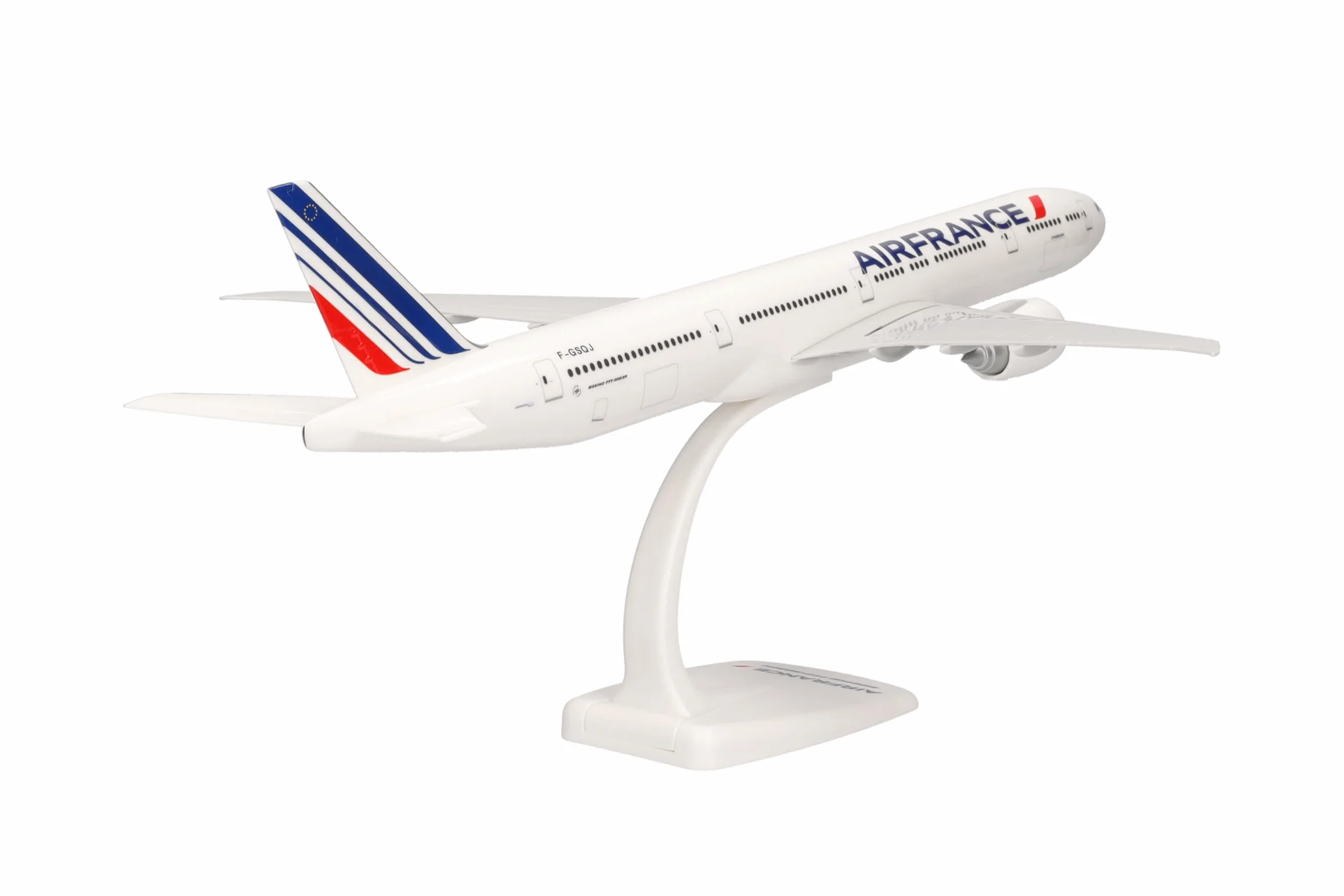 Herpa Air France Boeing 777-300ER 2021 livrée F-GSQJ Strasbourg Multicolore