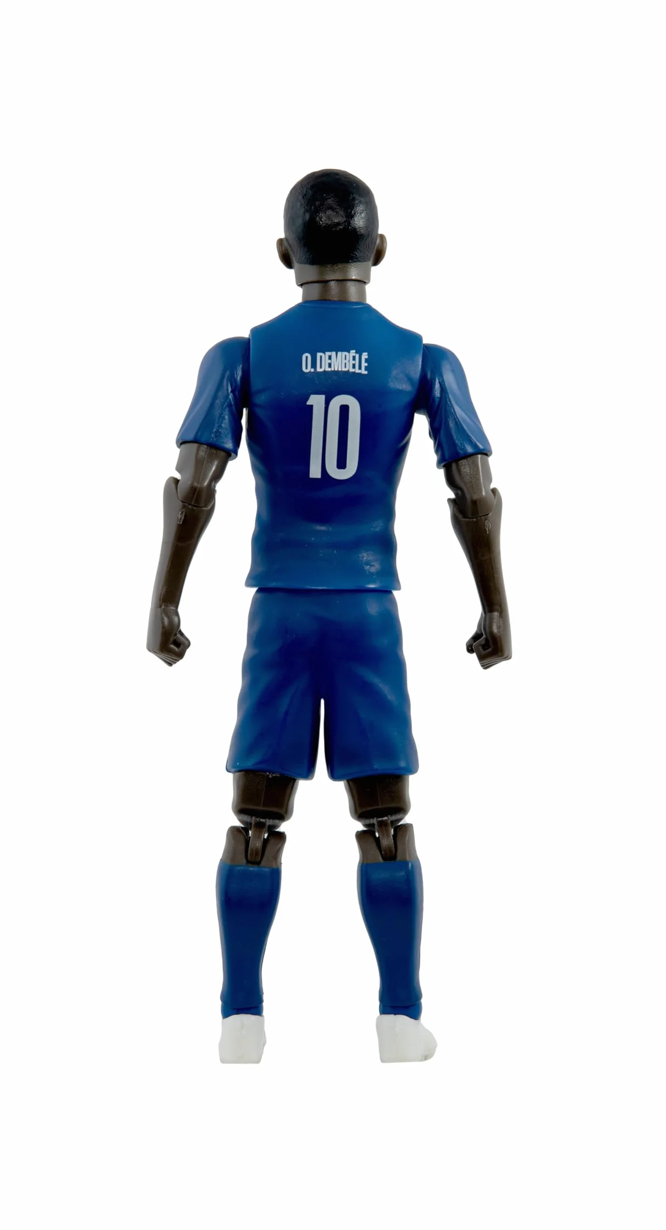 Megableu Figurine Football PSG Ousmane Dembélé N°10 20 cm Réaliste Articulée 10 Points Licence Officielle Jouet Fan Paris
