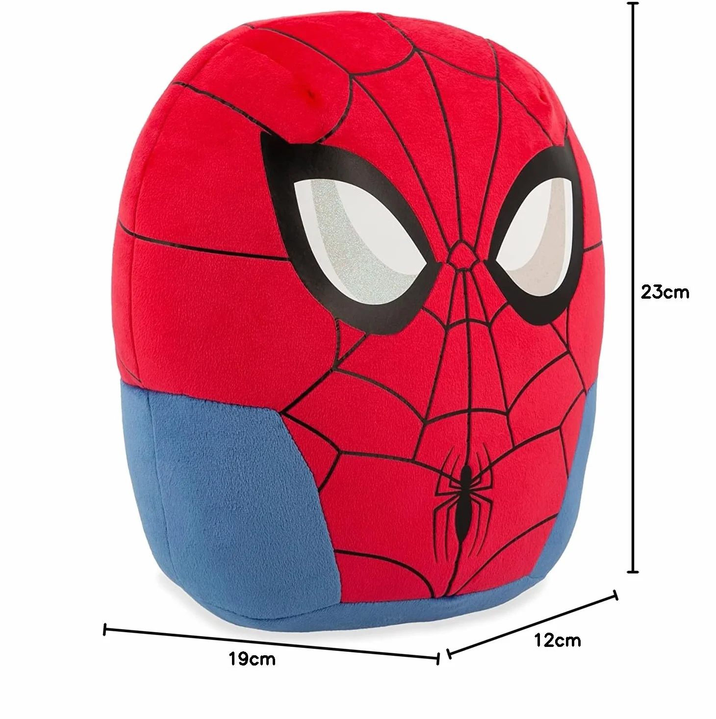 Marvel Squish a boos Coussin Spiderman 20 cm Rouge Bleu Dès 3 Ans