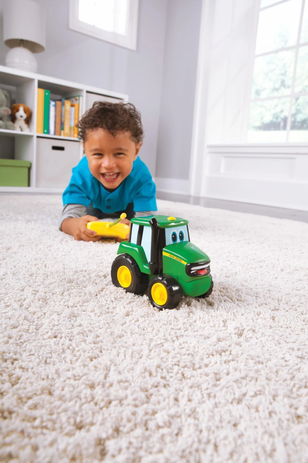Tomy Johnny Le Tracteur Radiocommandé John Deere 42946 Jouet Éducatif Enfant 18 Mois+