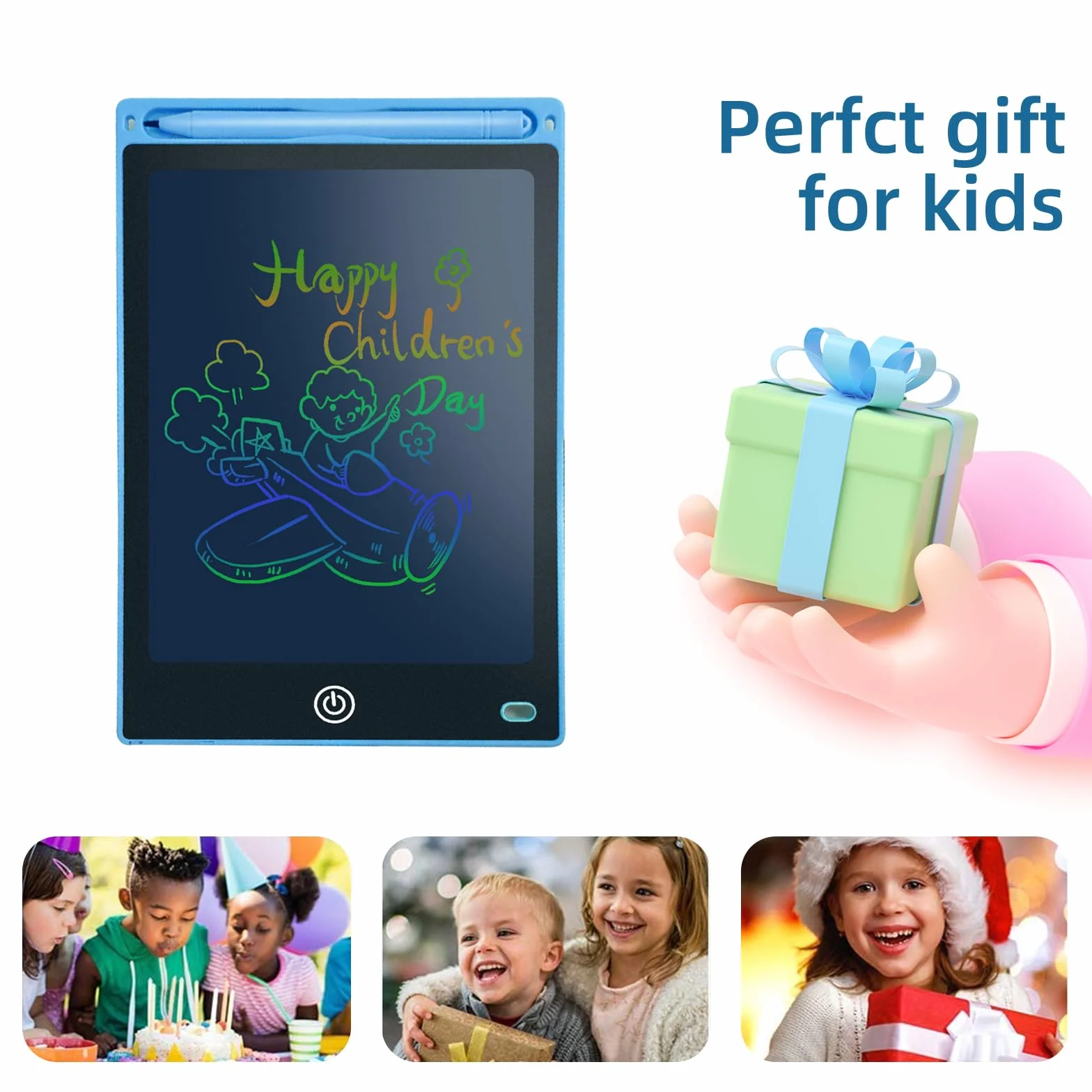 Tablette Dessin Enfant 8.5 Pouces Ardoise Magique Lcd Pour Enfants