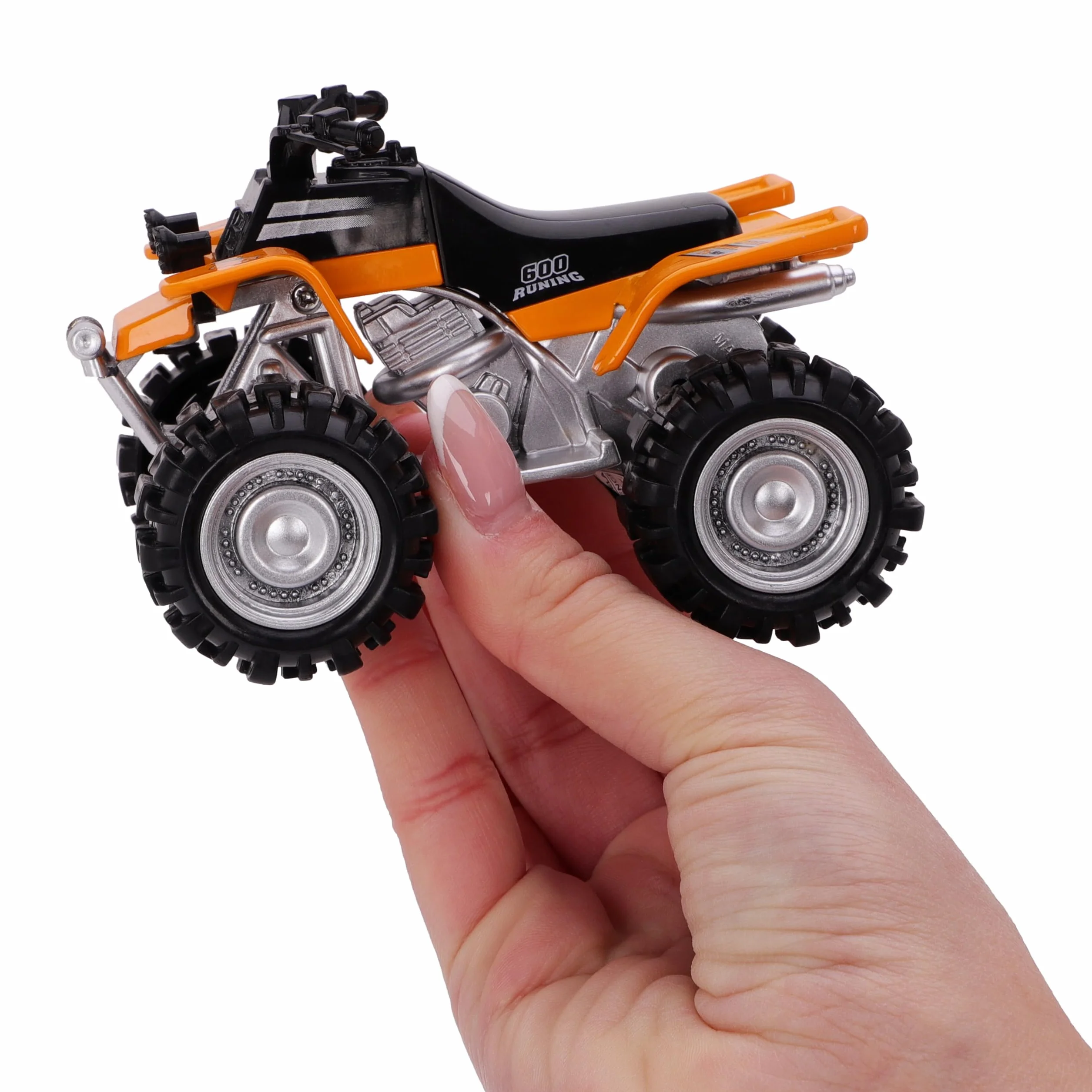 Toyland 11cm Die Cast Friction Powered Quad Bike