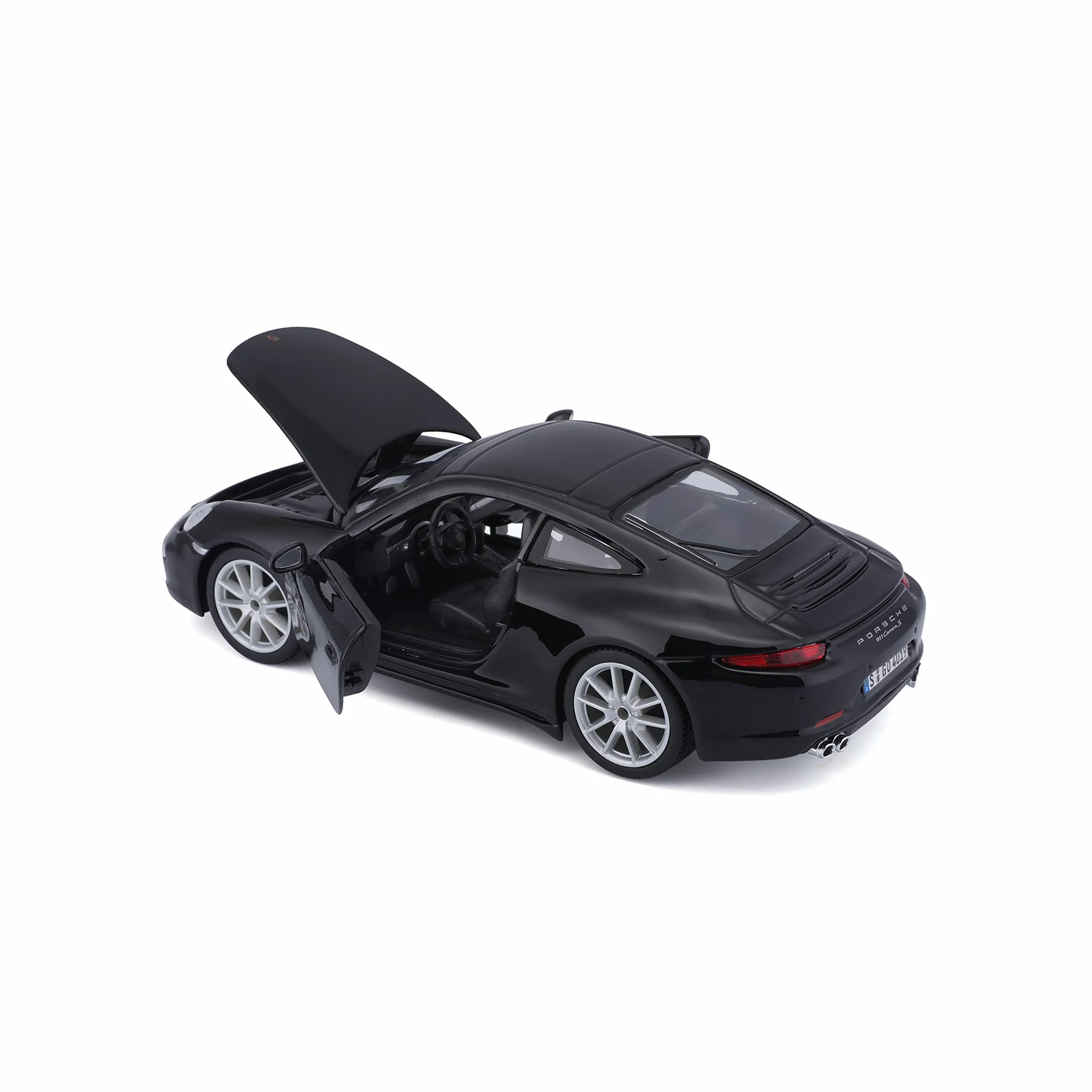Burago 1/24 Porsche 911 Carrera Noire, 3+ ans