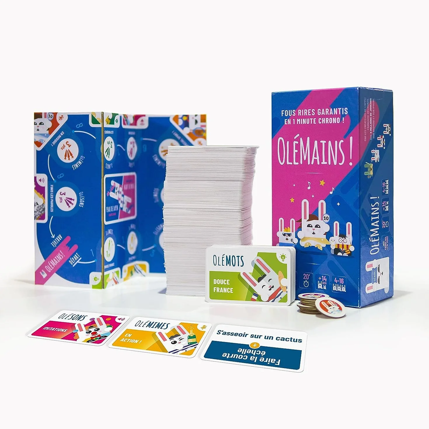 Jeu de société Familial et de soirée, 600 Cartes, Fabriqué en Europe, Idée Cadeau Noël