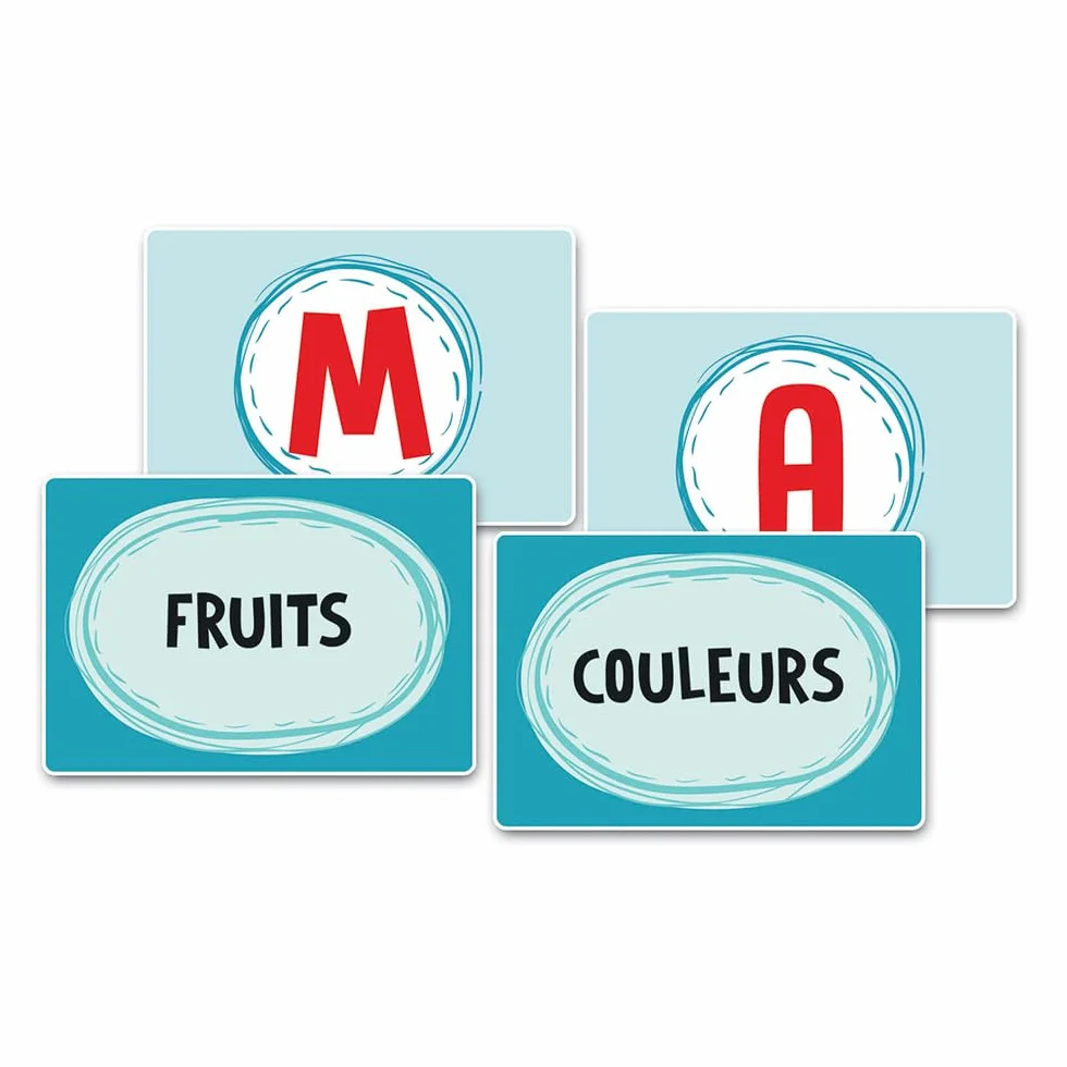Le Jeu du Petit Bac - Jeu de Cartes Éducatif Vocabulaire Famille 7 Ans+