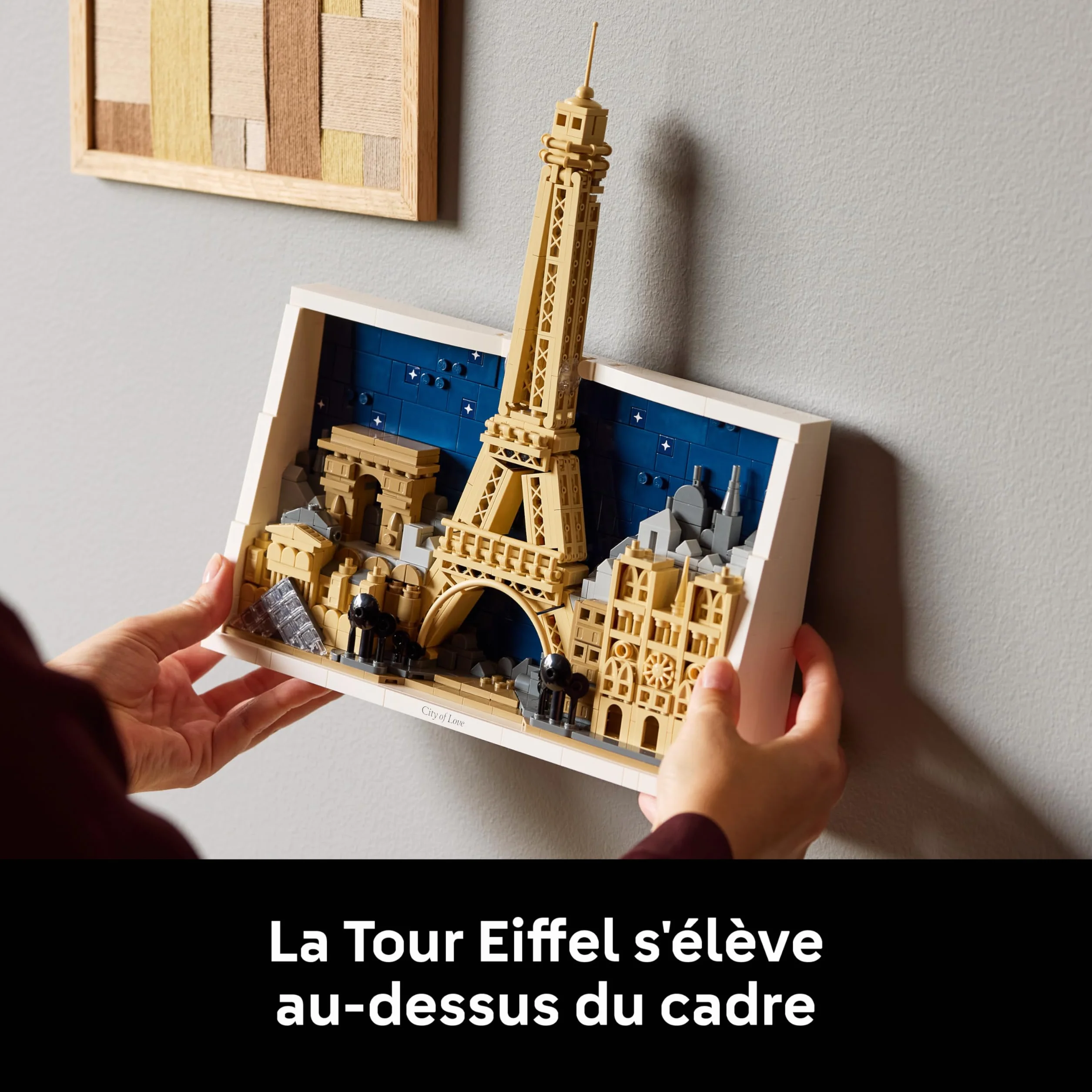 LEGO Architecture Paris 21064 Maquette Miniature Tour Eiffel Monuments Parisiens Décoration Intérieure