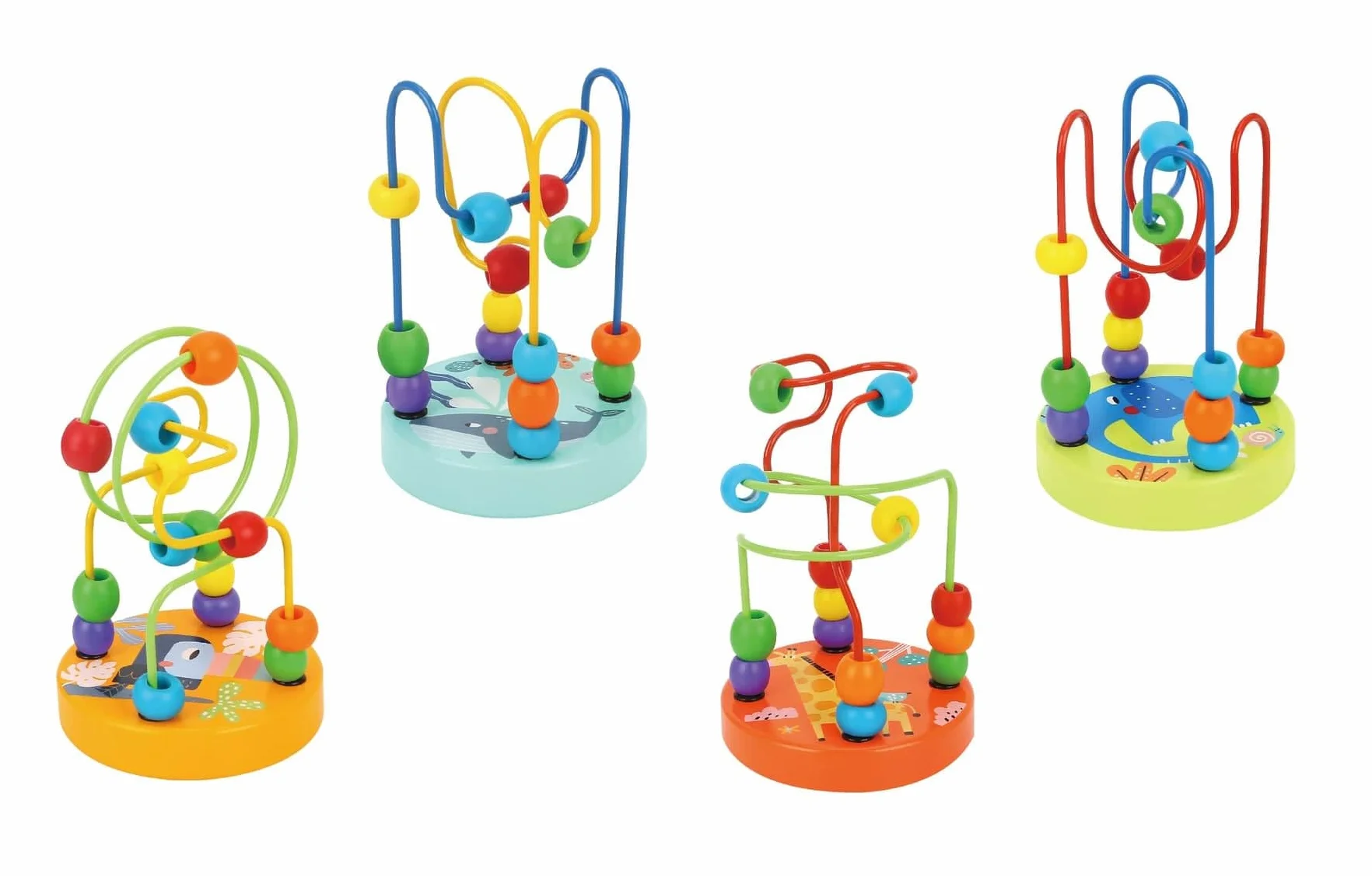 Tooky Toy Labyrinthe Jouet pour Enfants 2 Ans Jeu de Pièces Colorées Concentration