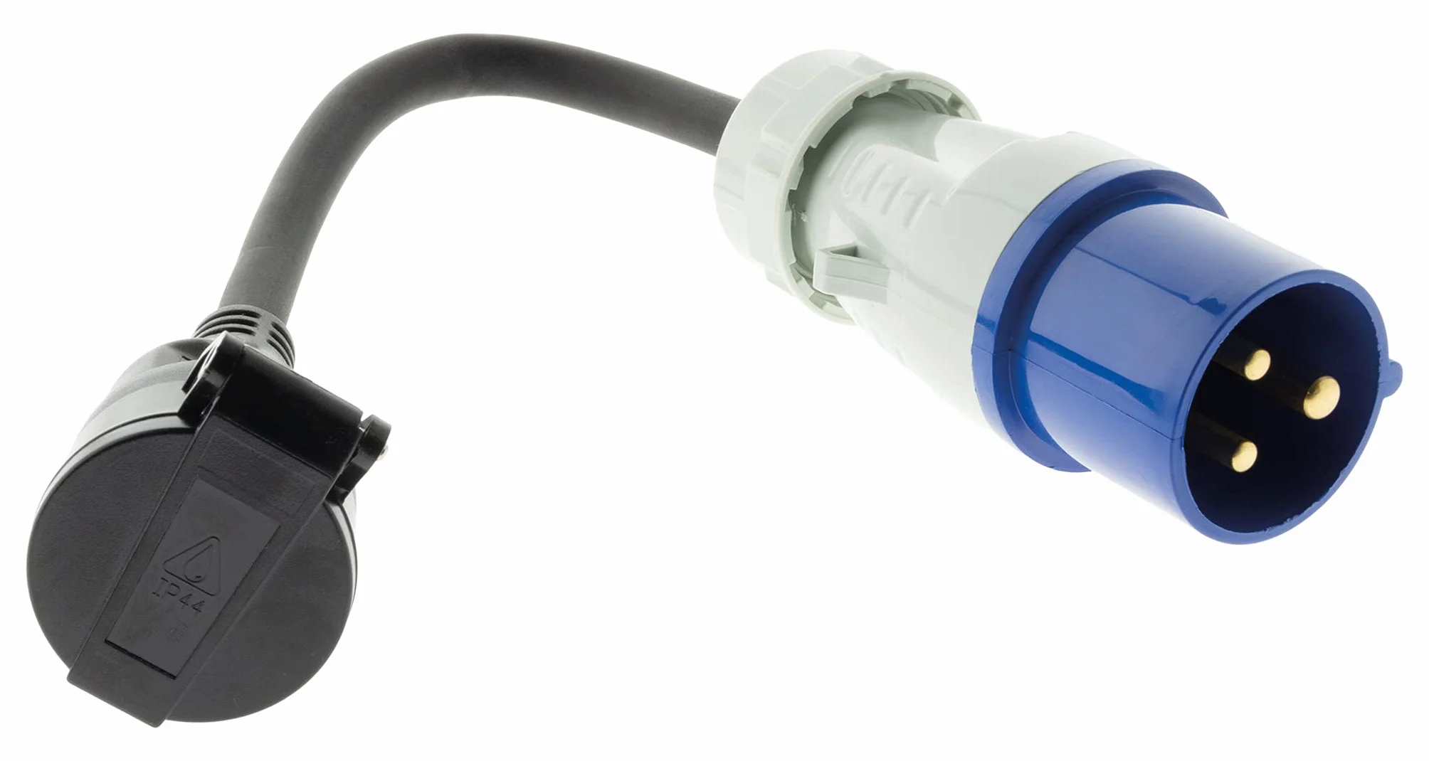 Adaptateur caravane femelle 16A mâle CEE17