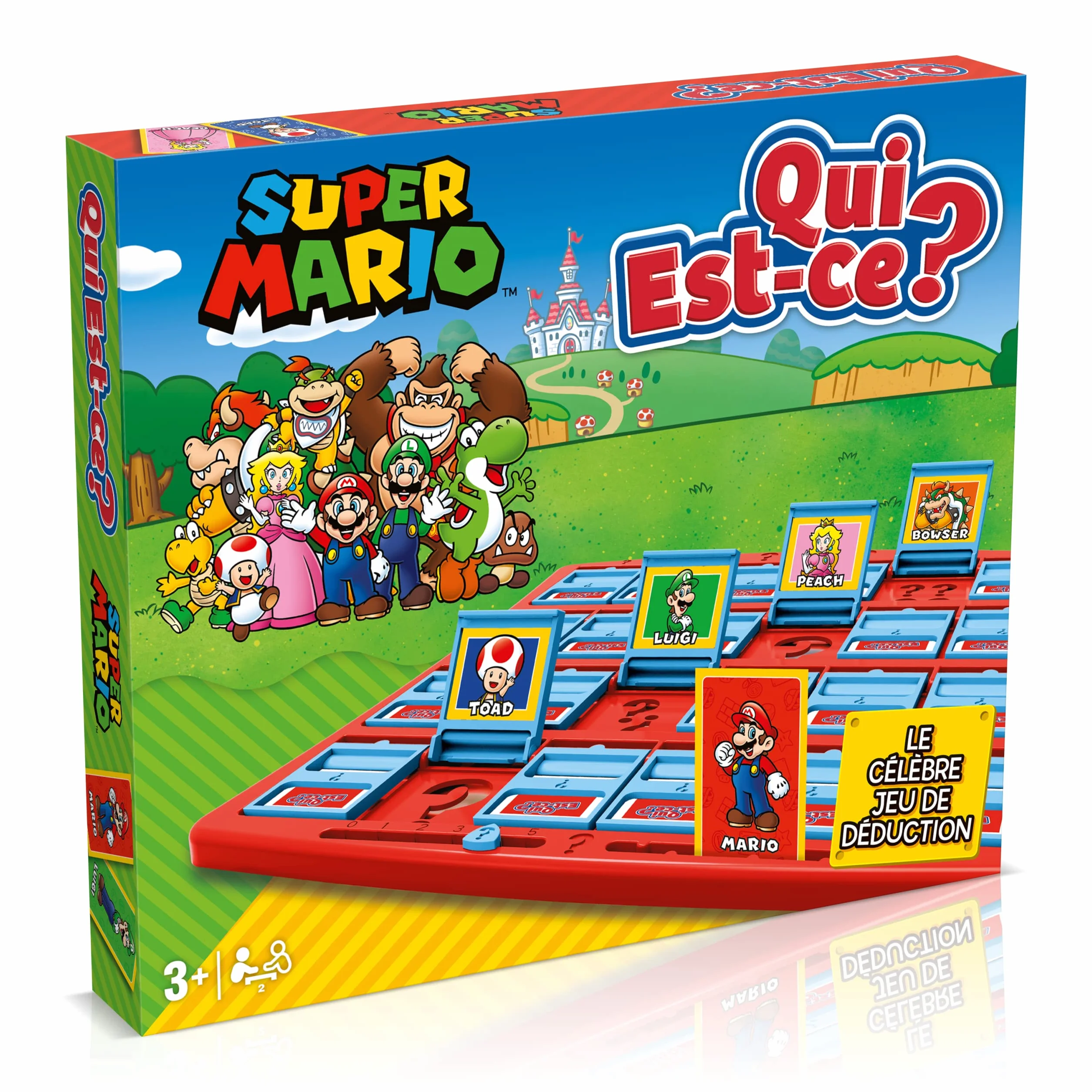 Winning Moves Qui Est Ce Jeu de Société Super Mario - Jeu pour Enfants 6+ - Version française