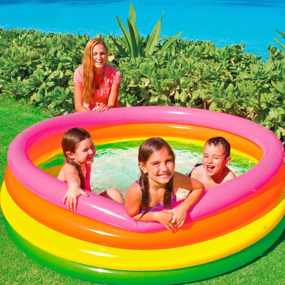 Intex 56441NP Piscine Sunset Glow Multicolore 168 x 46 cm
