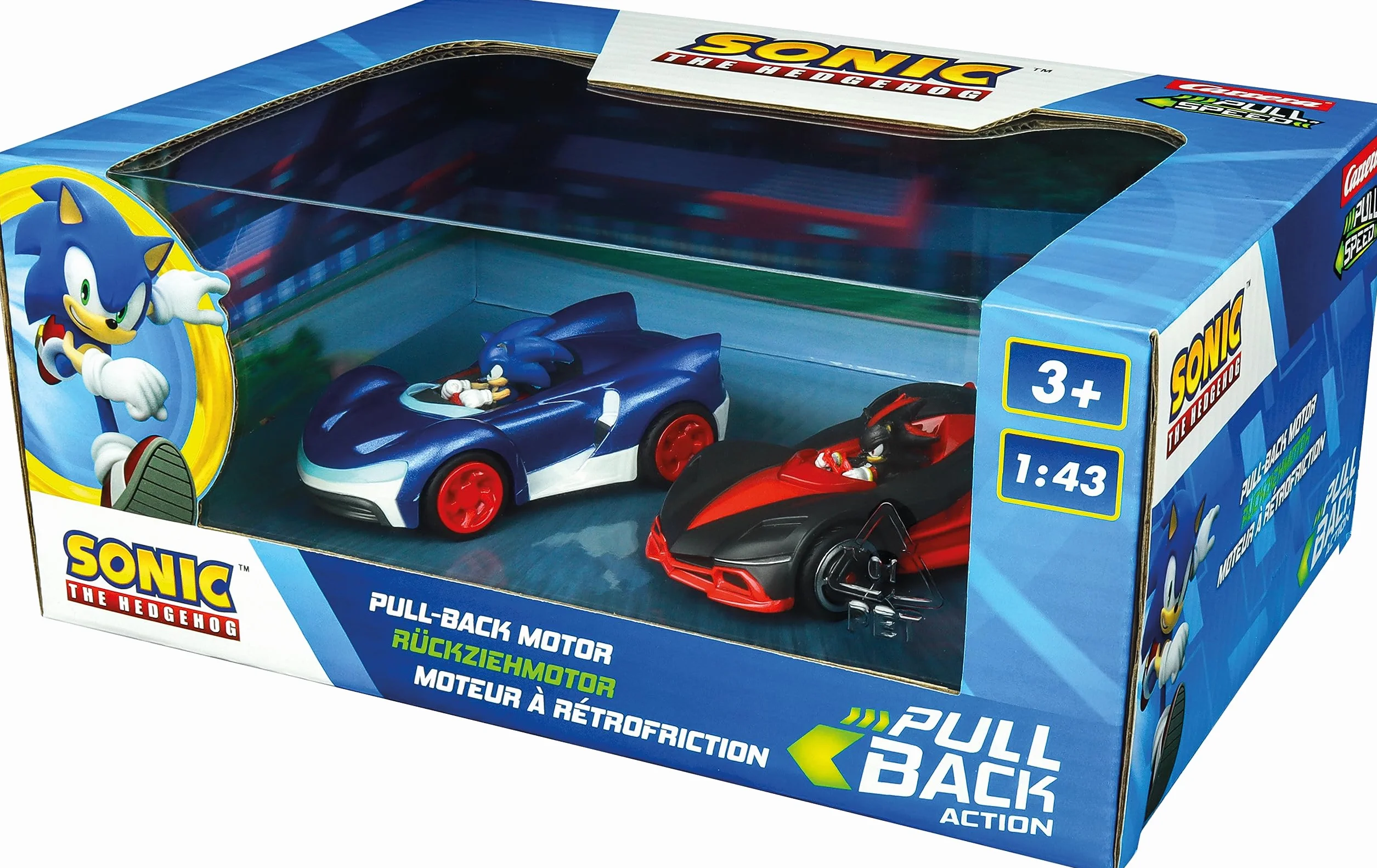 Team Sonic Racing Sonic Contre Shadow Twinpack