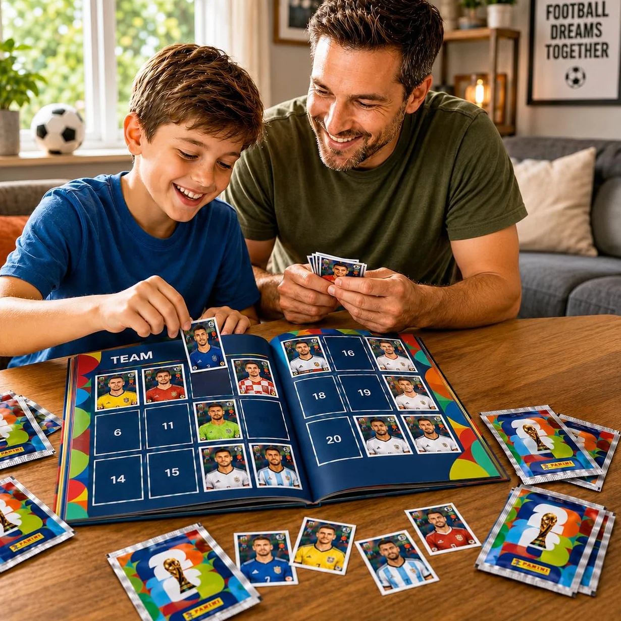 Panini Album d'autocollants Coupe du monde 2026 Kit de démarrage XXL Allemagne