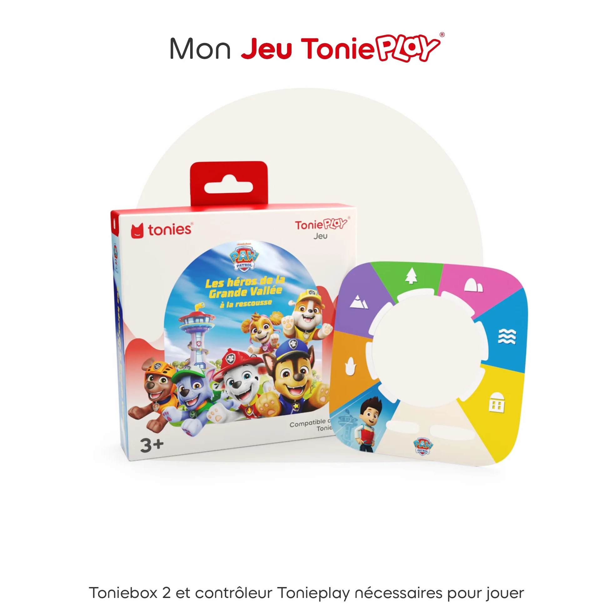Tonies Jeu Tonieplay Les héros de la Grande Vallée à la rescousse, Compatible Toniebox 2, 3-9 Ans