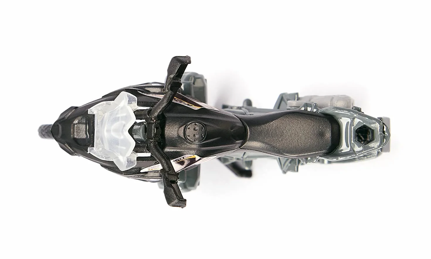 Siku 1399 BMW R 1250 GS LCI Moto jouet métal/plastique Noir Argenté Guidon mobile