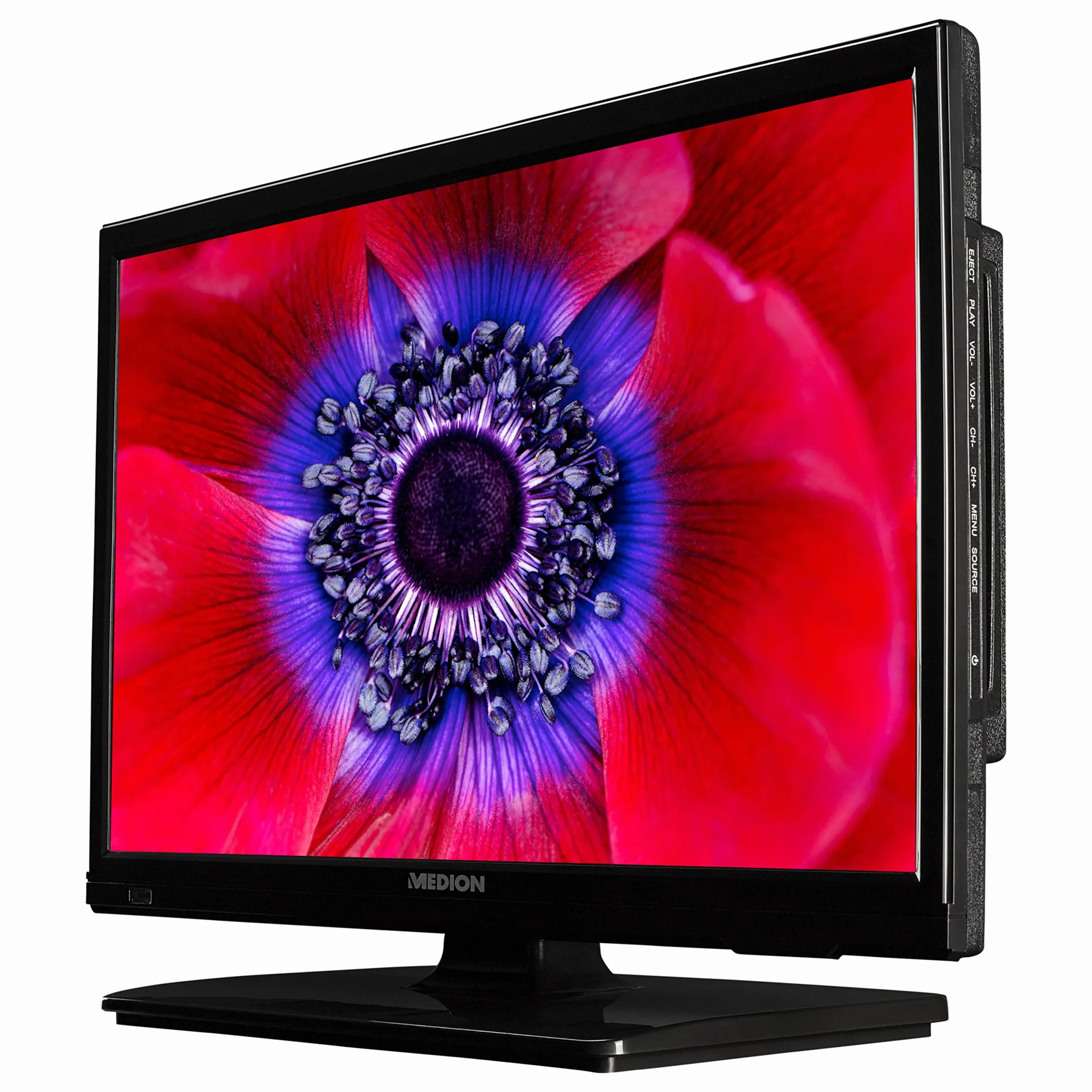 MEDION E11913 Téléviseur 47 cm 19 Pouces Lecteur DVD intégré Tuner Triple HD CI+