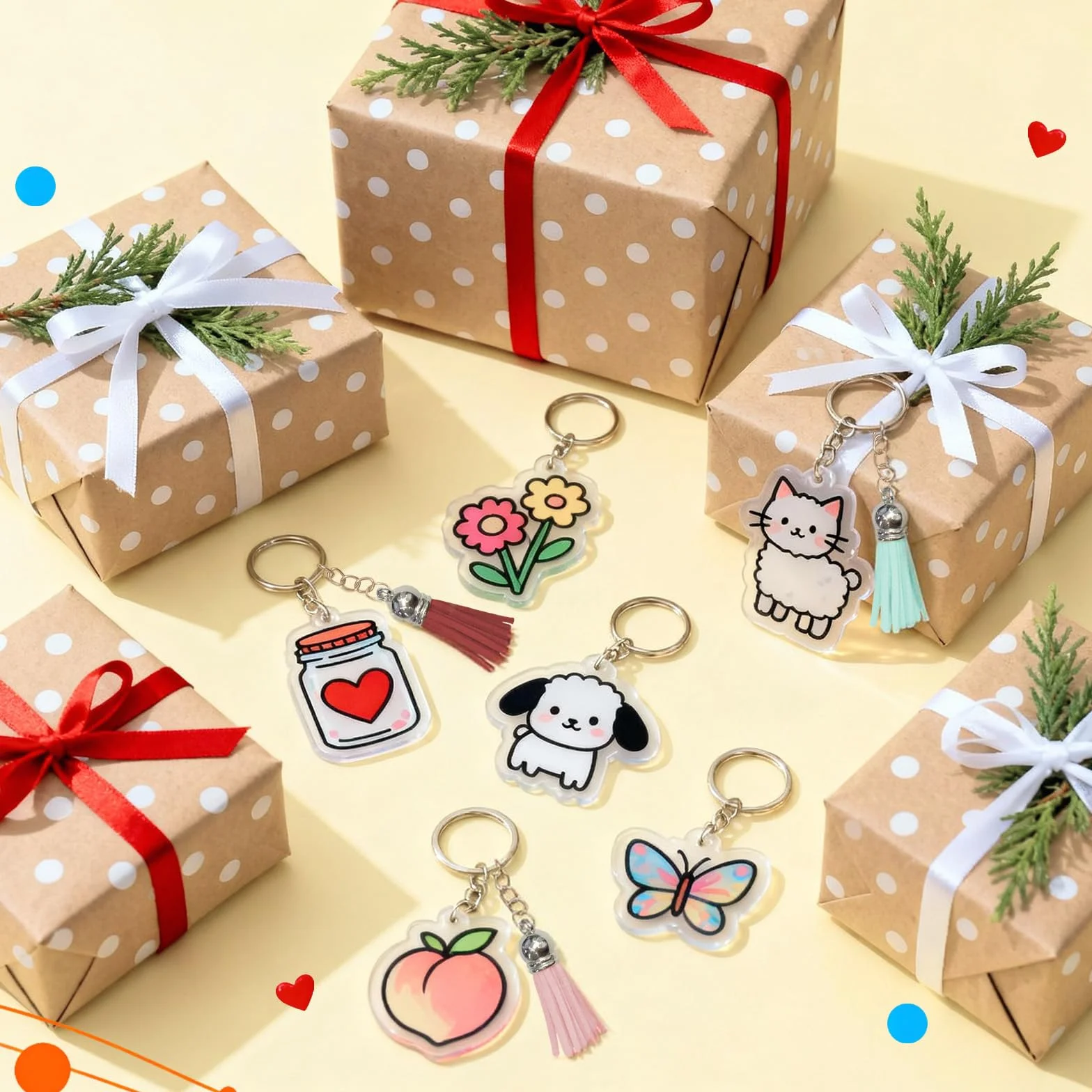 Kit Plastique Fou Feuille Thermorétractable A5 DIY Pendentifs Accessoires Artisanat Enfants Porte Clef