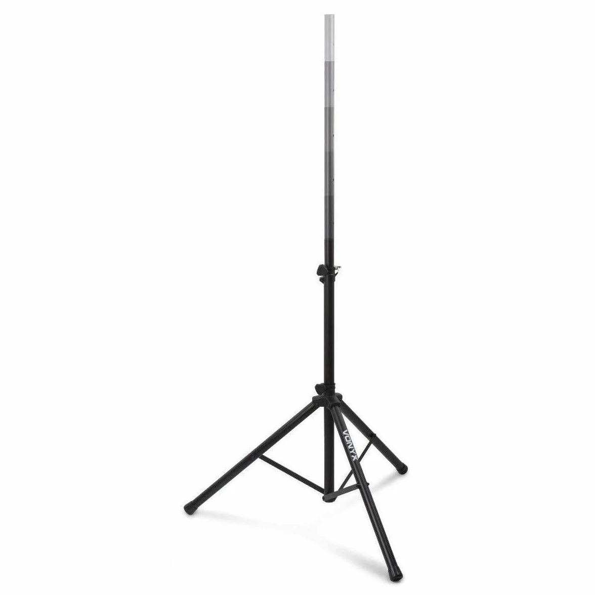 Vonyx LS01 Pied d'Enceinte Pliable, 5 Hauteurs Réglables, 1,8m Max., Insert 35mm, 30 kg