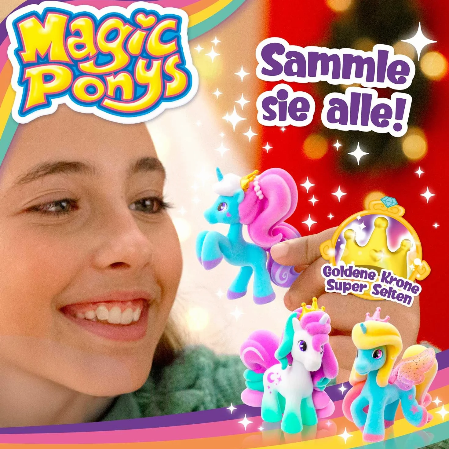 Craze Magic PONYS Figurine de Poney avec Tatouages Magiques, 18 Jouets à Collectionner pour Enfants
