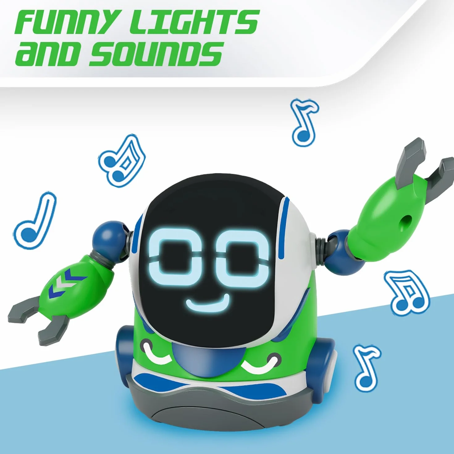 Xtrem Bots Rock Robot Enfant 5 Ans Programmable 10 Actions Télécommande Jouet Garçon Cadeau