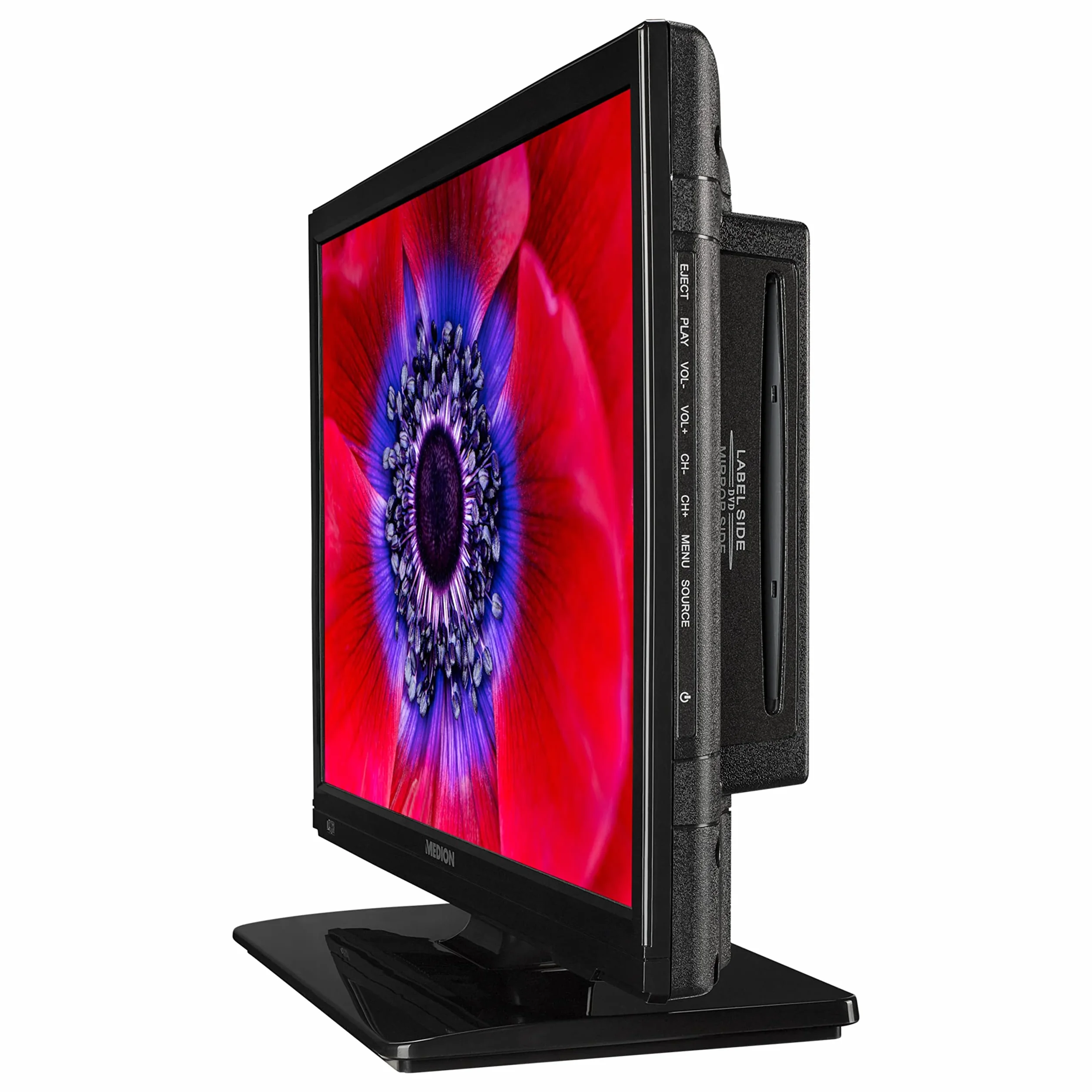 MEDION E11913 Téléviseur 47 cm 19 Pouces Lecteur DVD intégré Tuner Triple HD CI+