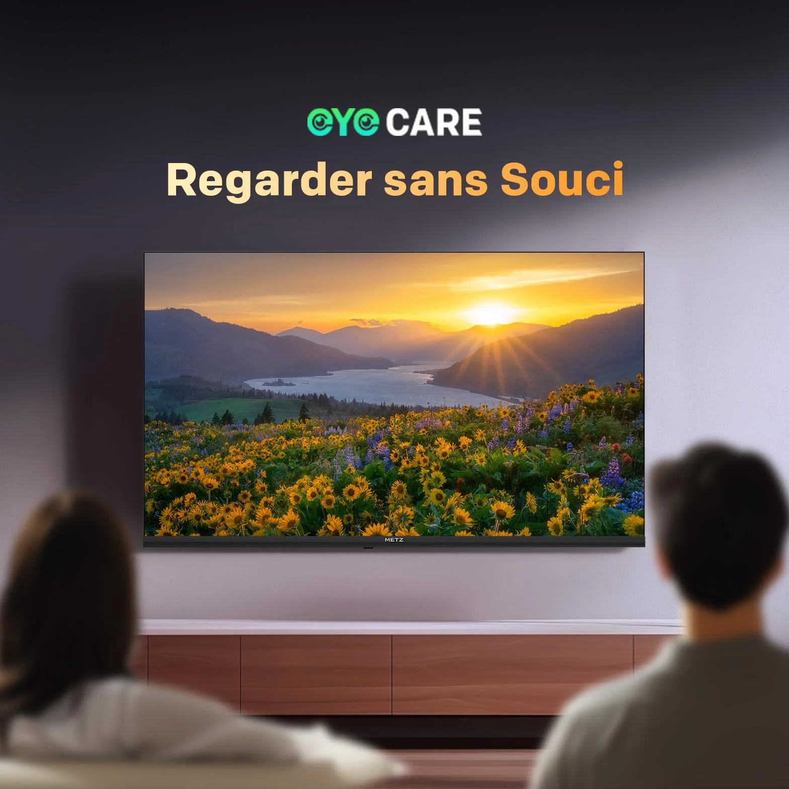 Metz 32 Pouces Smart TV Google LED QLED+ HDR10 Dolby Audio Bluetooth 5.1 DVB-T/T2/C/S/S2 CI+ 1.5GB RAM 32MQH7000Z