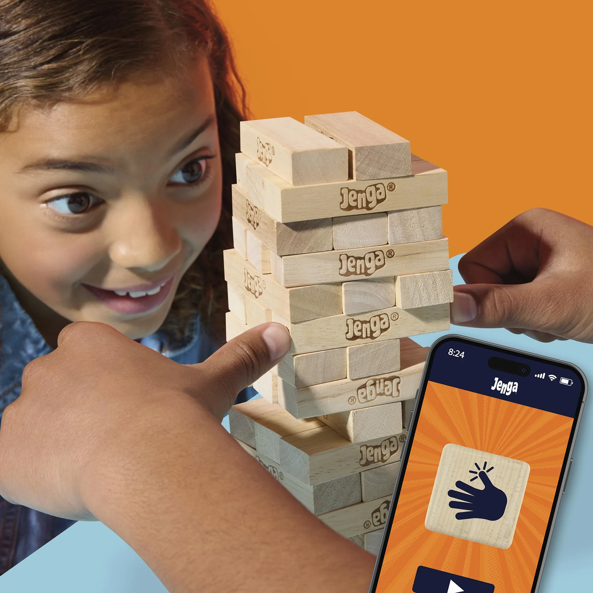 Hasbro Jenga 2025 Jeu Officiel Plus de Façons de Jouer