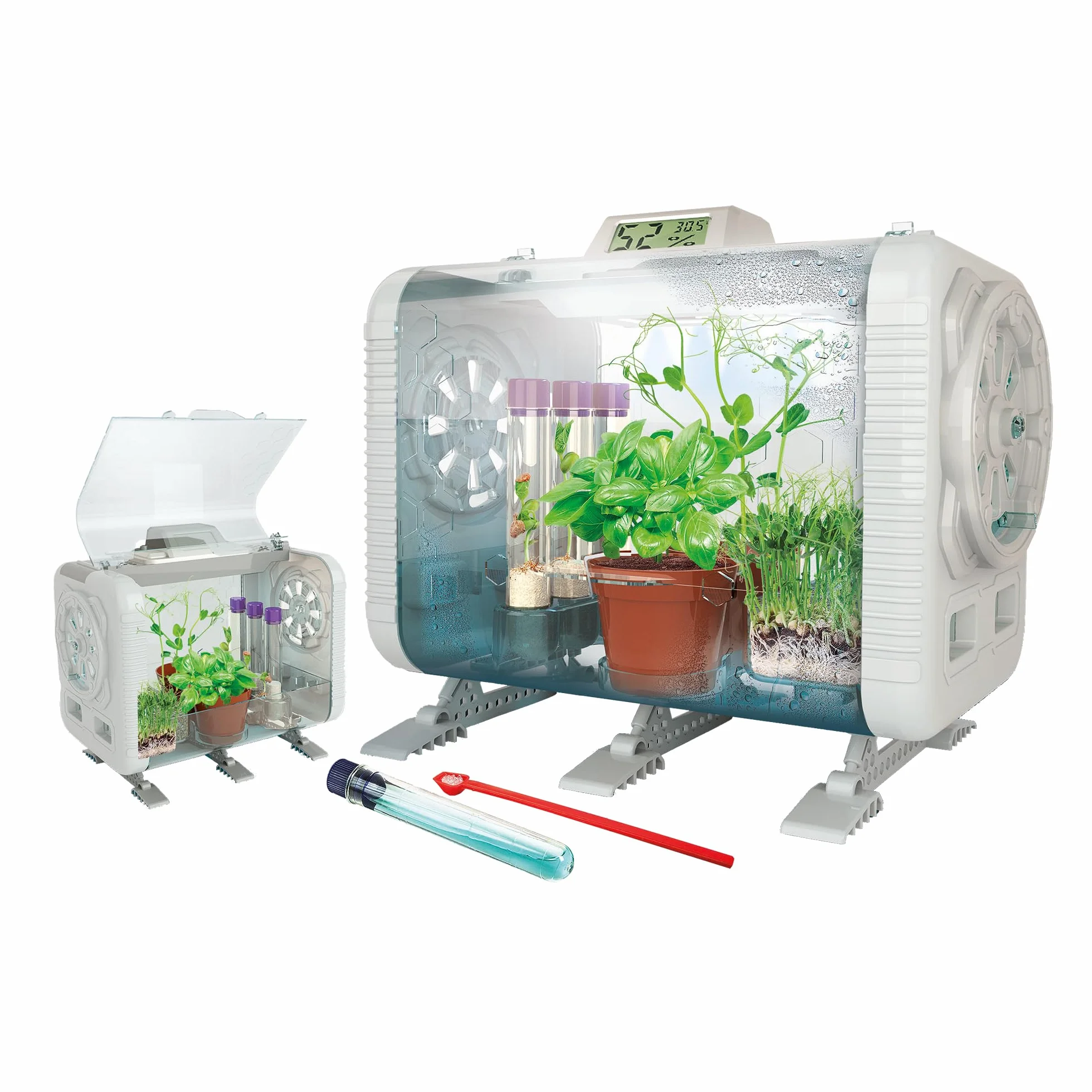 Clementoni Ma Serre High-Tech Jeux Éducatif Enfant Science Nature dès 8 Ans Fabriqué Italie