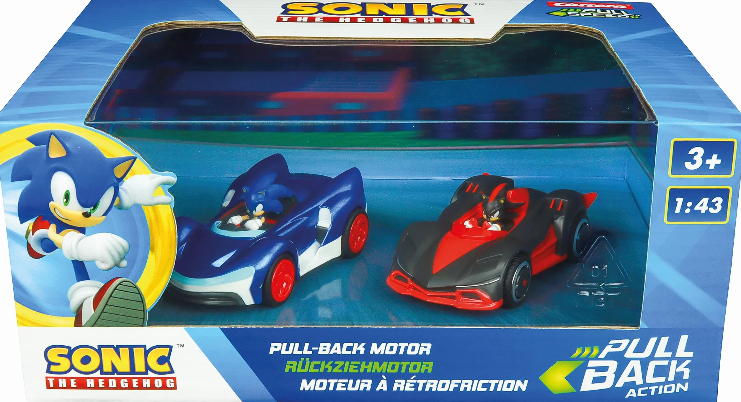 Team Sonic Racing Sonic Contre Shadow Twinpack