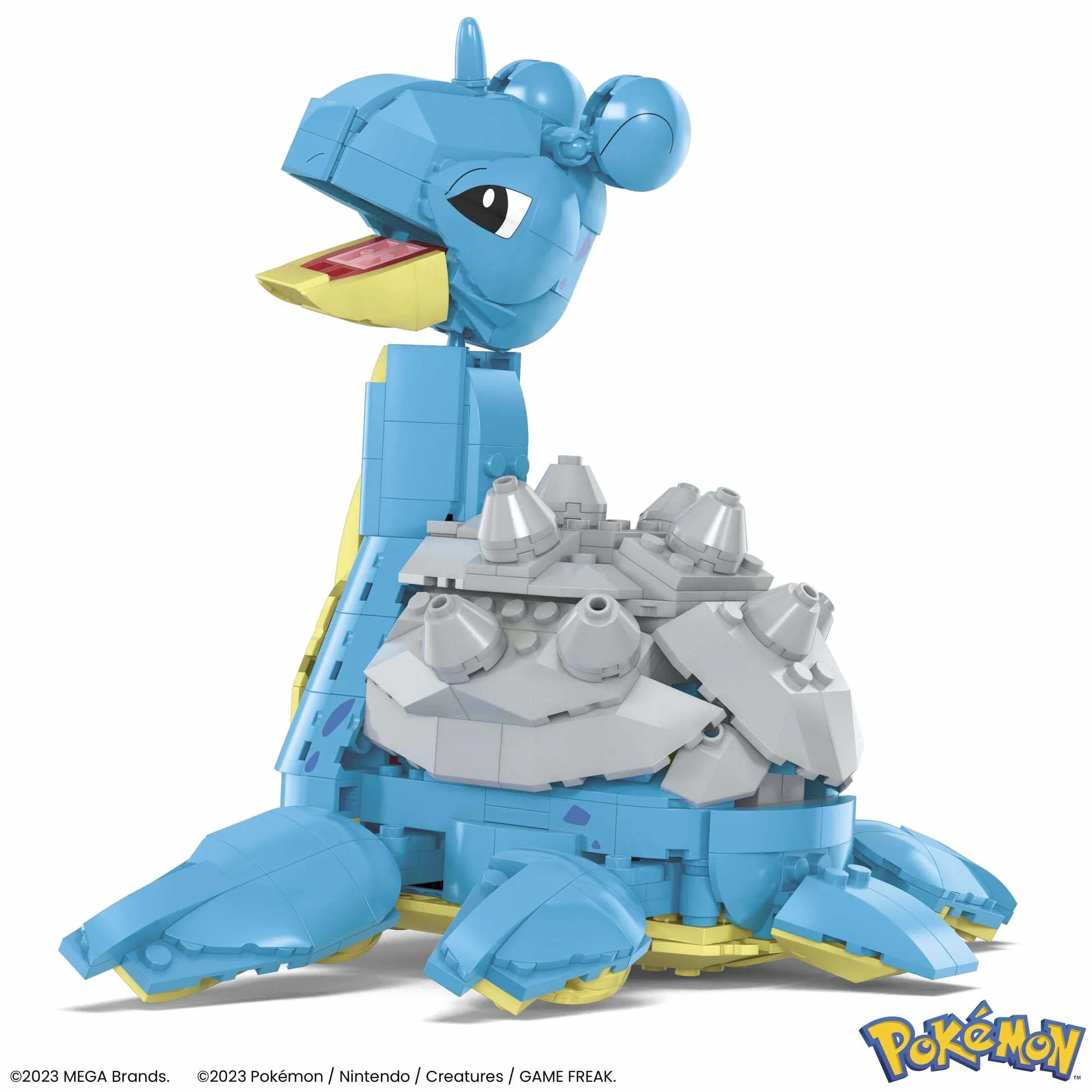 MEGA Pokémon Figurine Action Lokhlass 16 cm Jeu De Briques De Construction 527 Pièces HKT26