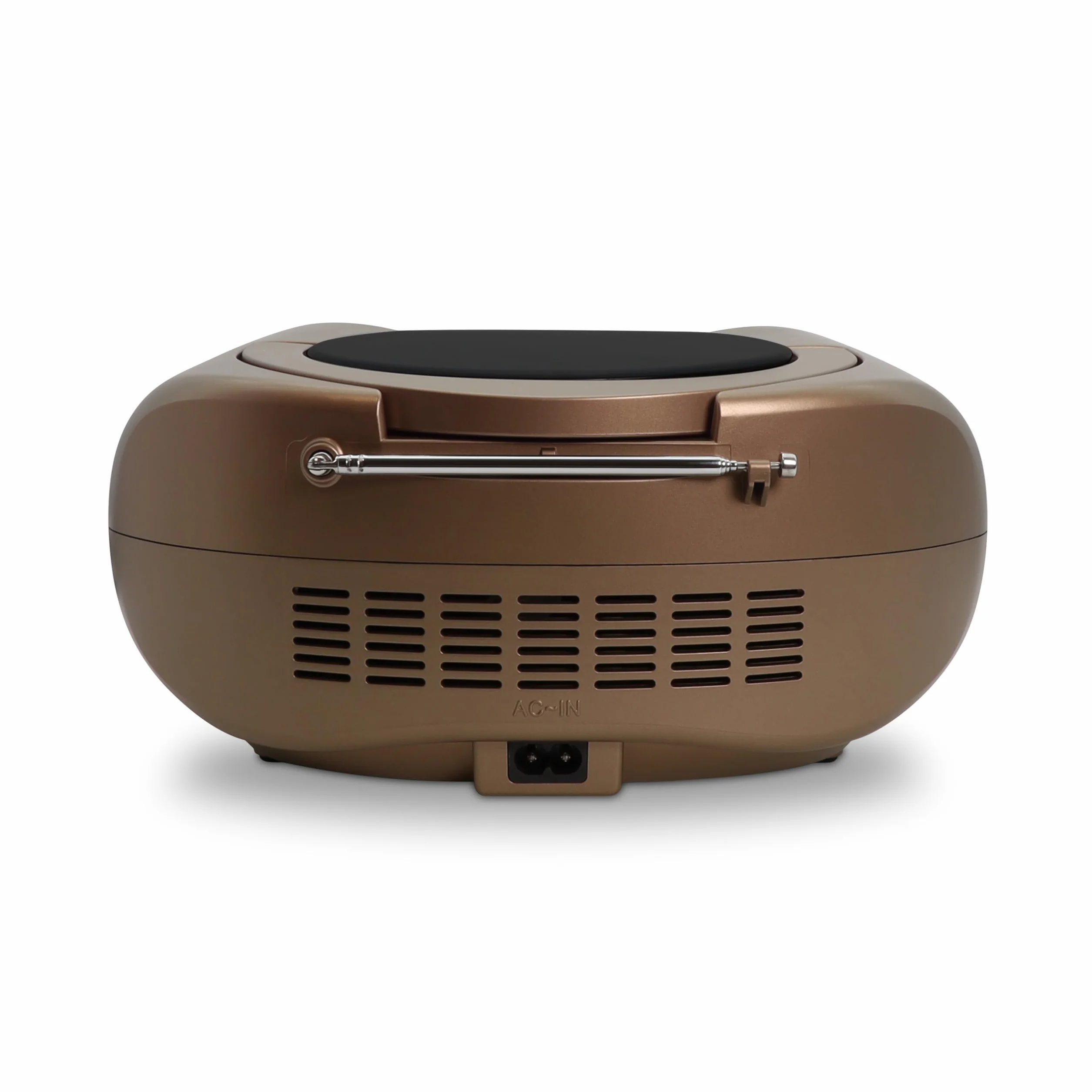 MOOOV Lecteur CD Copper & Black Radio FM Port USB Fonctions Sleep ID3