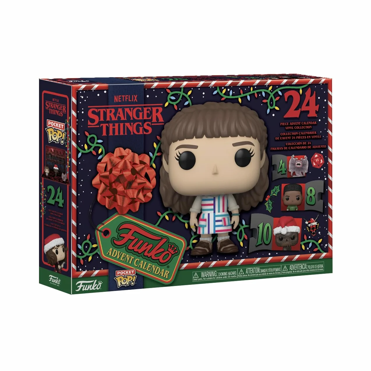 Funko Advent Calendar: Stranger Things 2024 - Calendrier de l'Avent - 24 Mini-figurines Vinyle à Collectionner