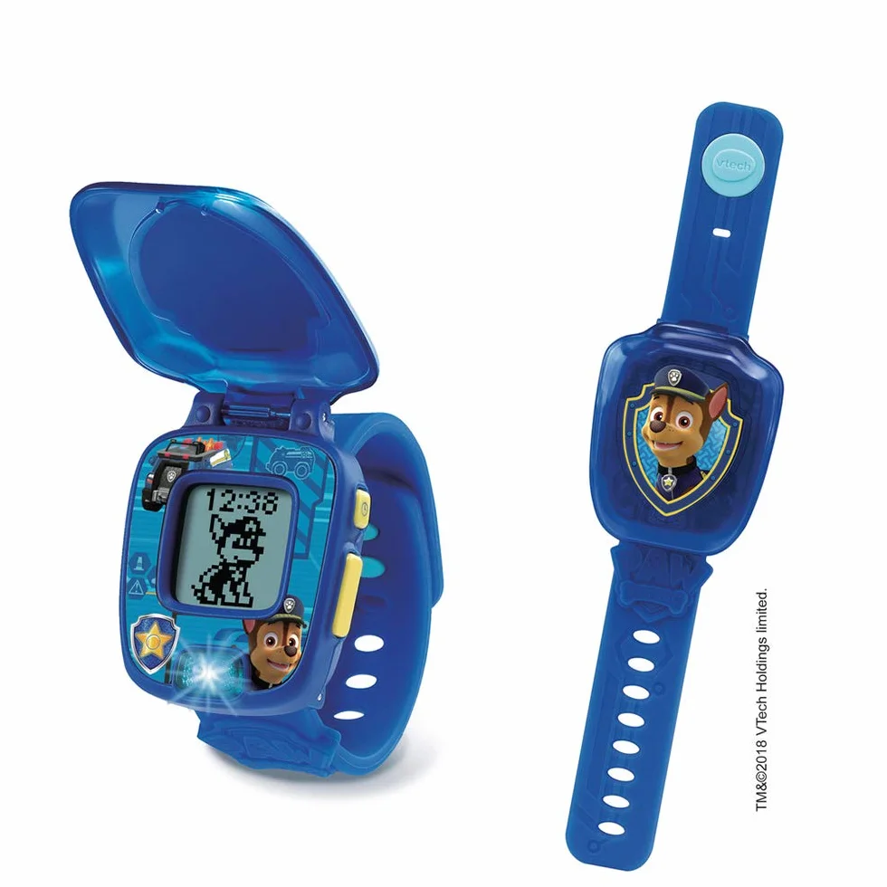VTech Pat Patrouille Montre-Jeu Interactive Chase Montre Enfant Multifonction Version FR