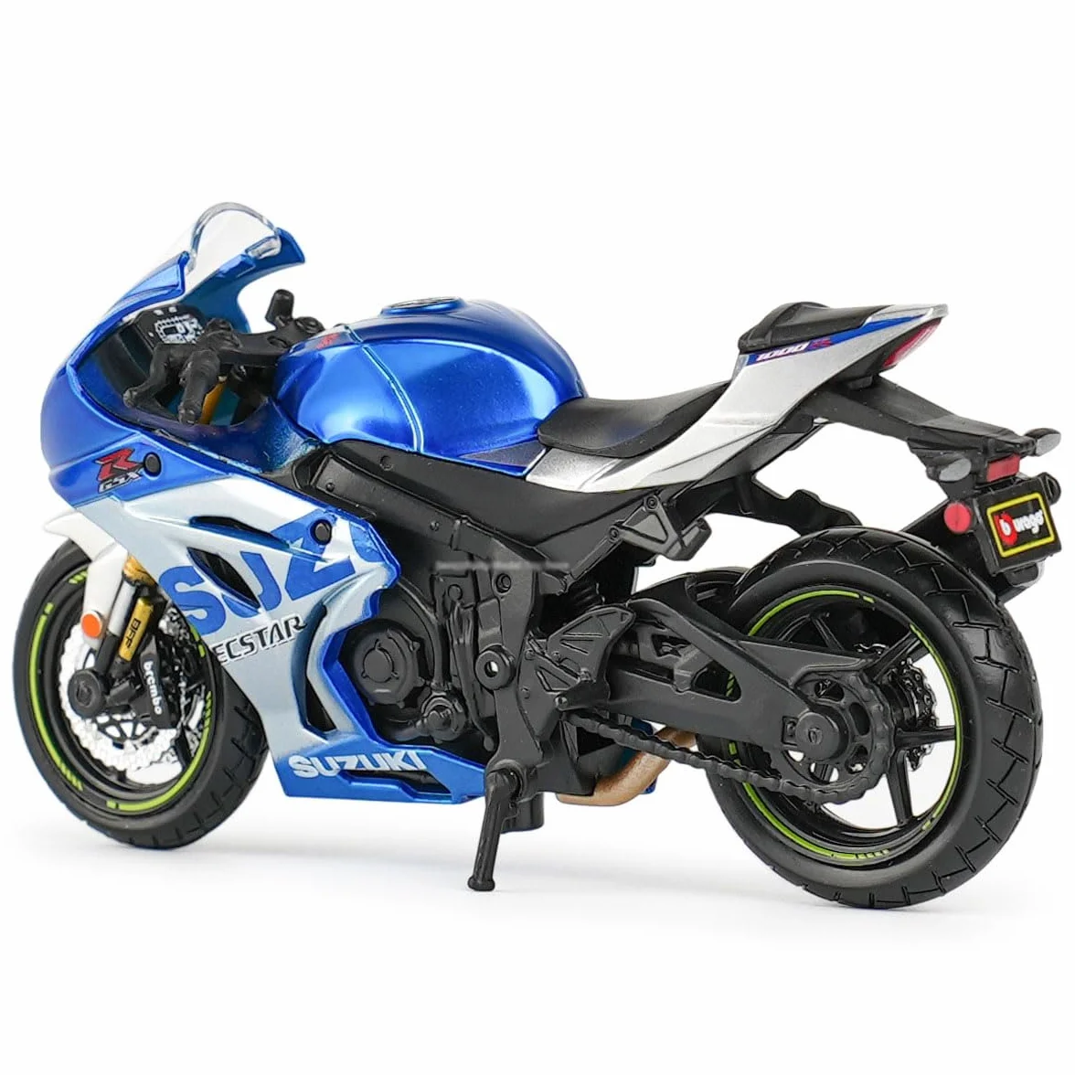 Bburago Suzuki GSX-R 1000 Motorbike 1:18 Scale Die-Cast Replica