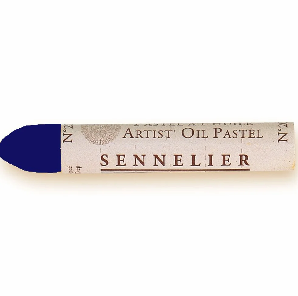 Pastels à l'huile Sennelier bleu outremer