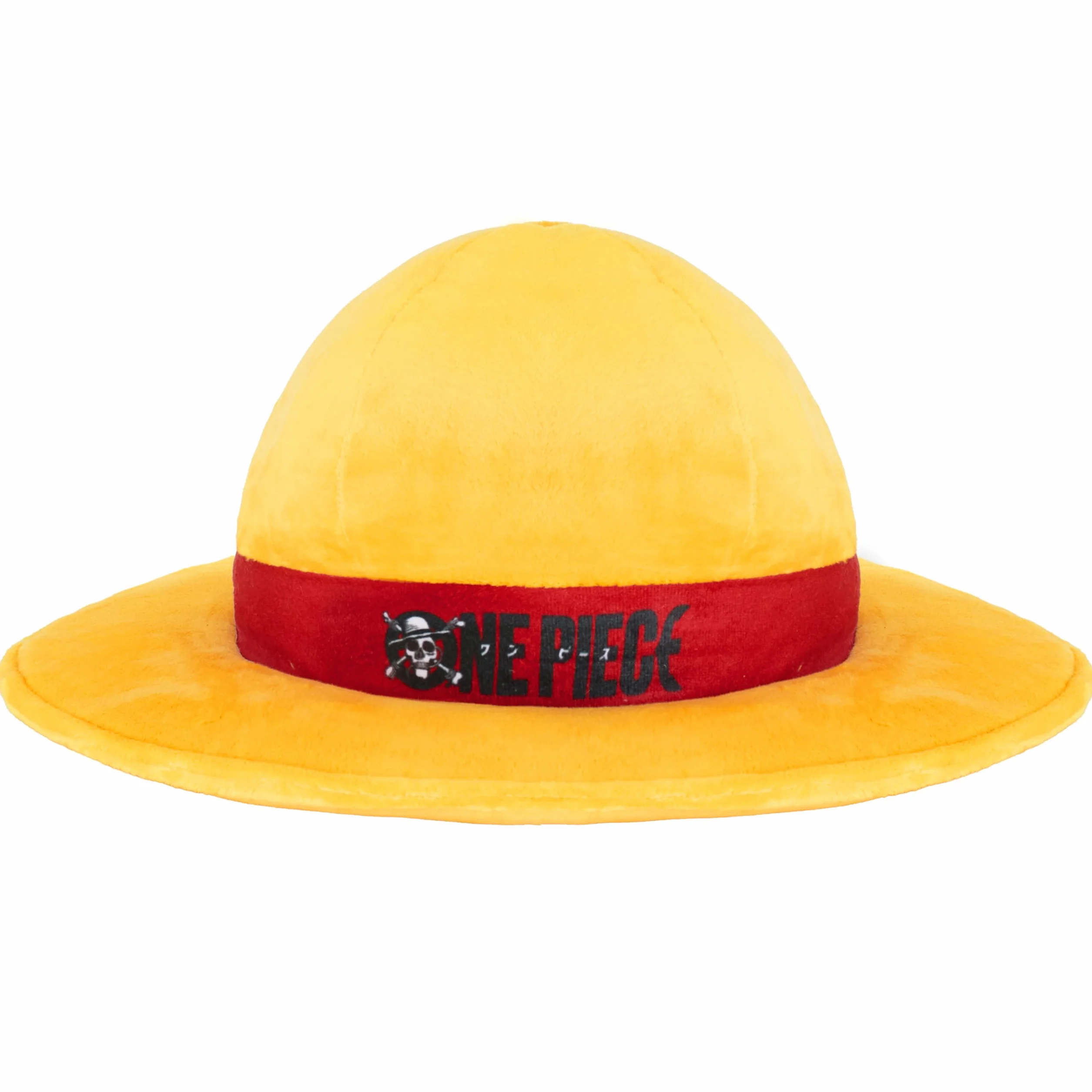 One Piece Coussin 3D Enfant Ado Adulte Oreiller Peluche Manga Doux L35 x W35 Jaune
