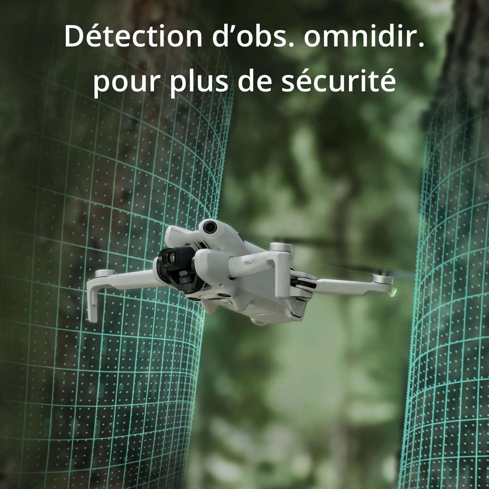 DJI Bundle avec Mini 4 Pro Fly More avec RC 2 (Radiocommande avec Écran), Mini Drone Pliable avec Caméra 4K, Moins de 0,549 lb/249 g, Temps de Vol de 34 min, 2 Batteries Supplémentaires, C0