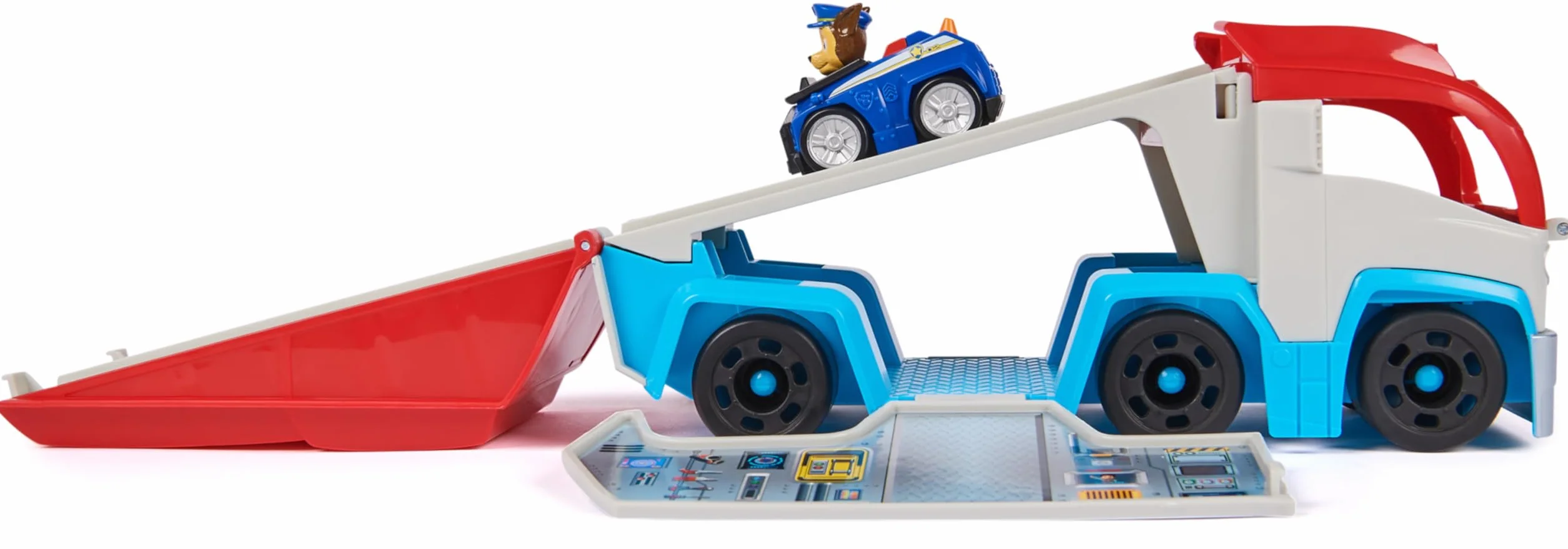 Paw Patrol Patrouilleur Pup Squad Chase Véhicule Figurine Voiture Jouet Enfant 3 Ans+