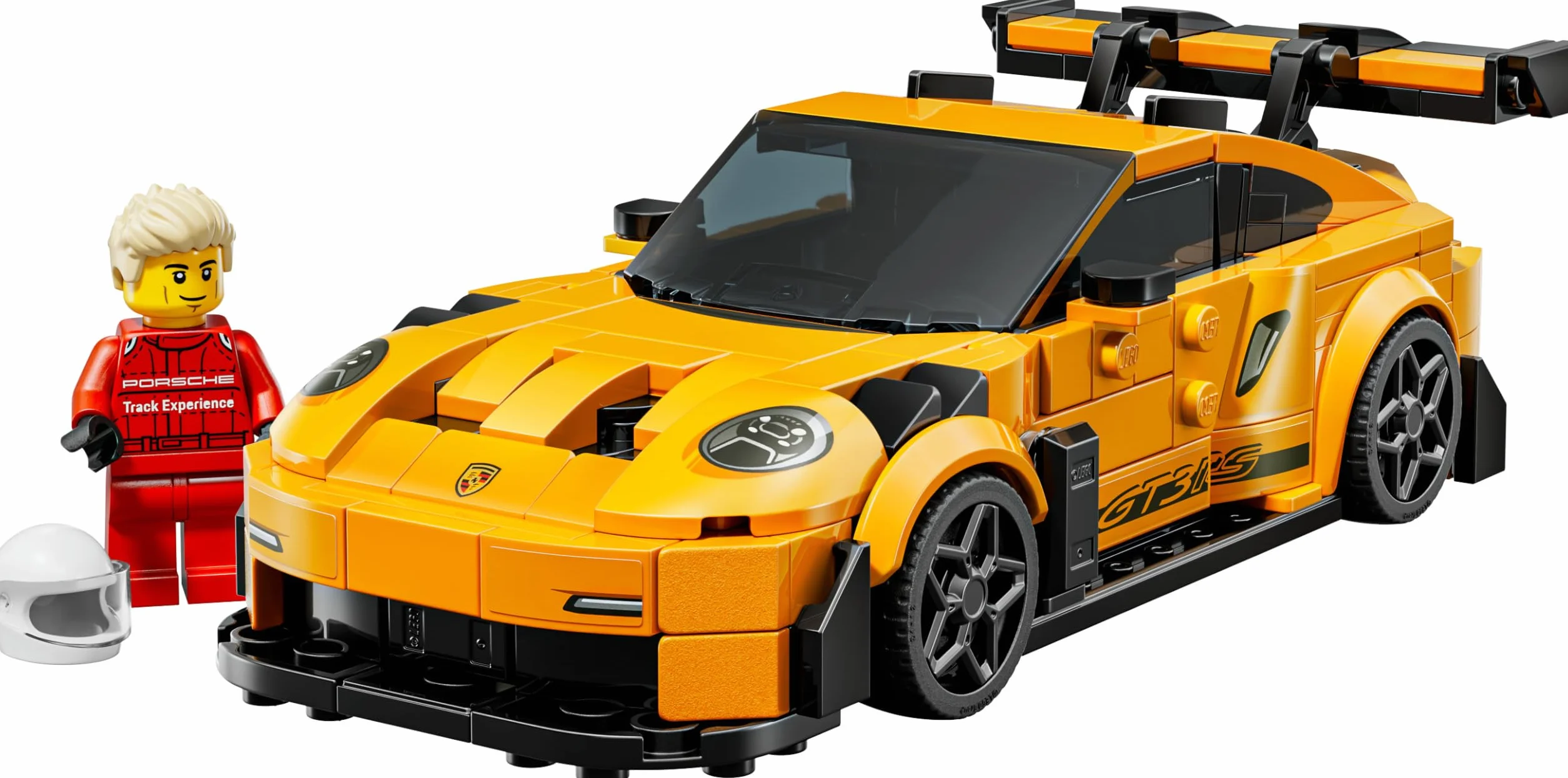 LEGO Speed Champions Porsche 911 GT3 RS Voiture Maquette à Construire Minifigurine Pilote 77239