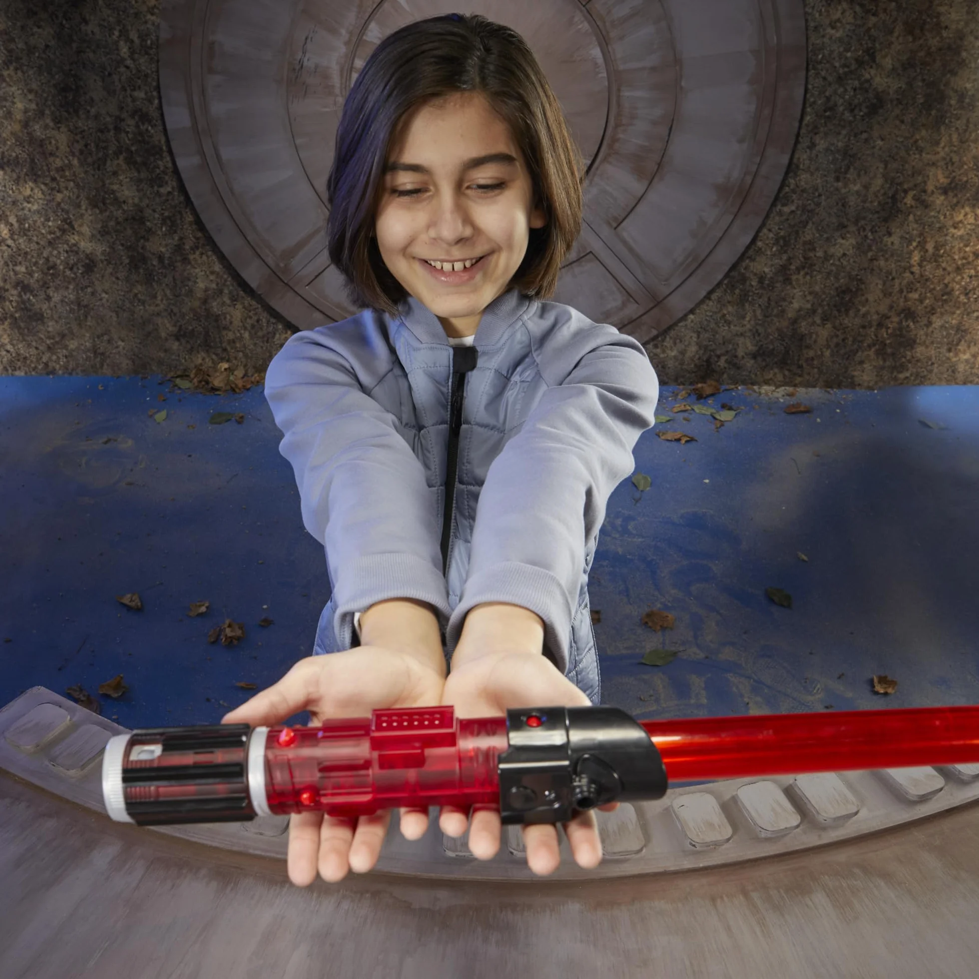 Star Wars Lightsaber Forge Kyber Core Sabre Laser Dark Vador Rouge Personnalisable Jouet Enfants 4 Ans