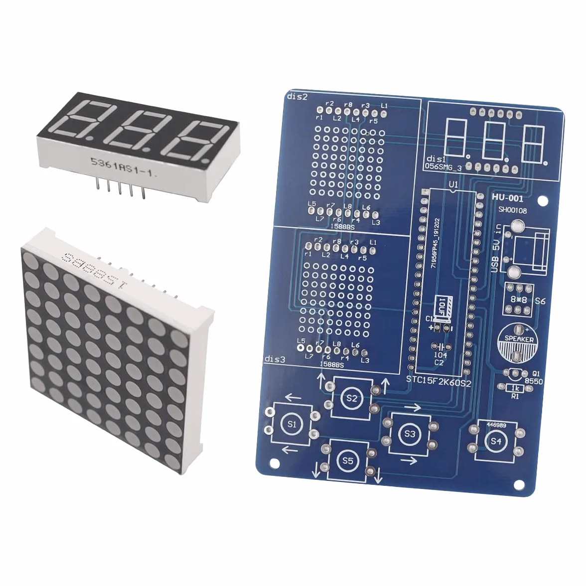POFET Kit de Pratique de Soudure pour Console de Jeux rétro Portables USB