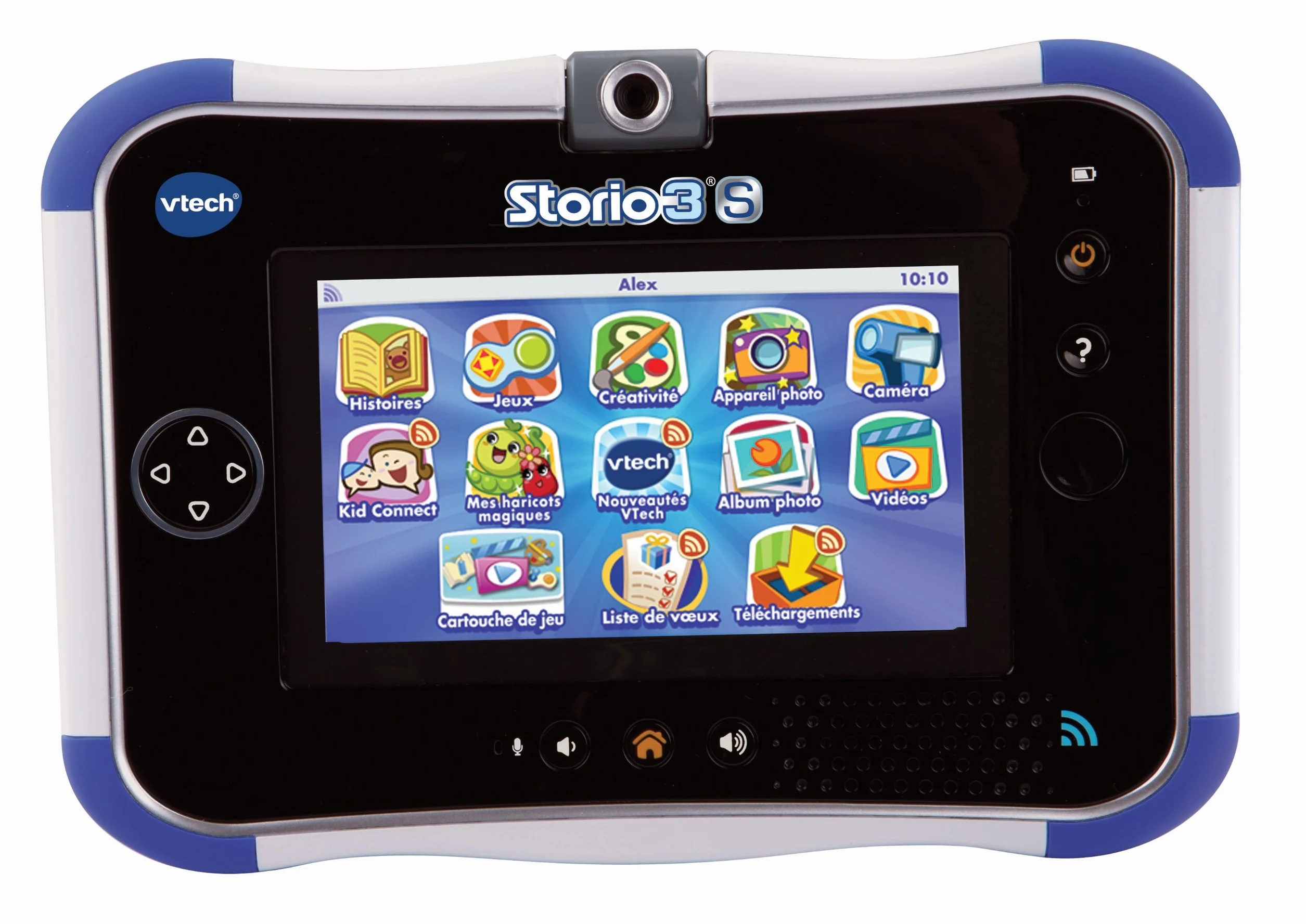 Vtech - 158815 - Jeu Électronique - Tablette tactile Storio 3S Wifi bleue + Power Pack