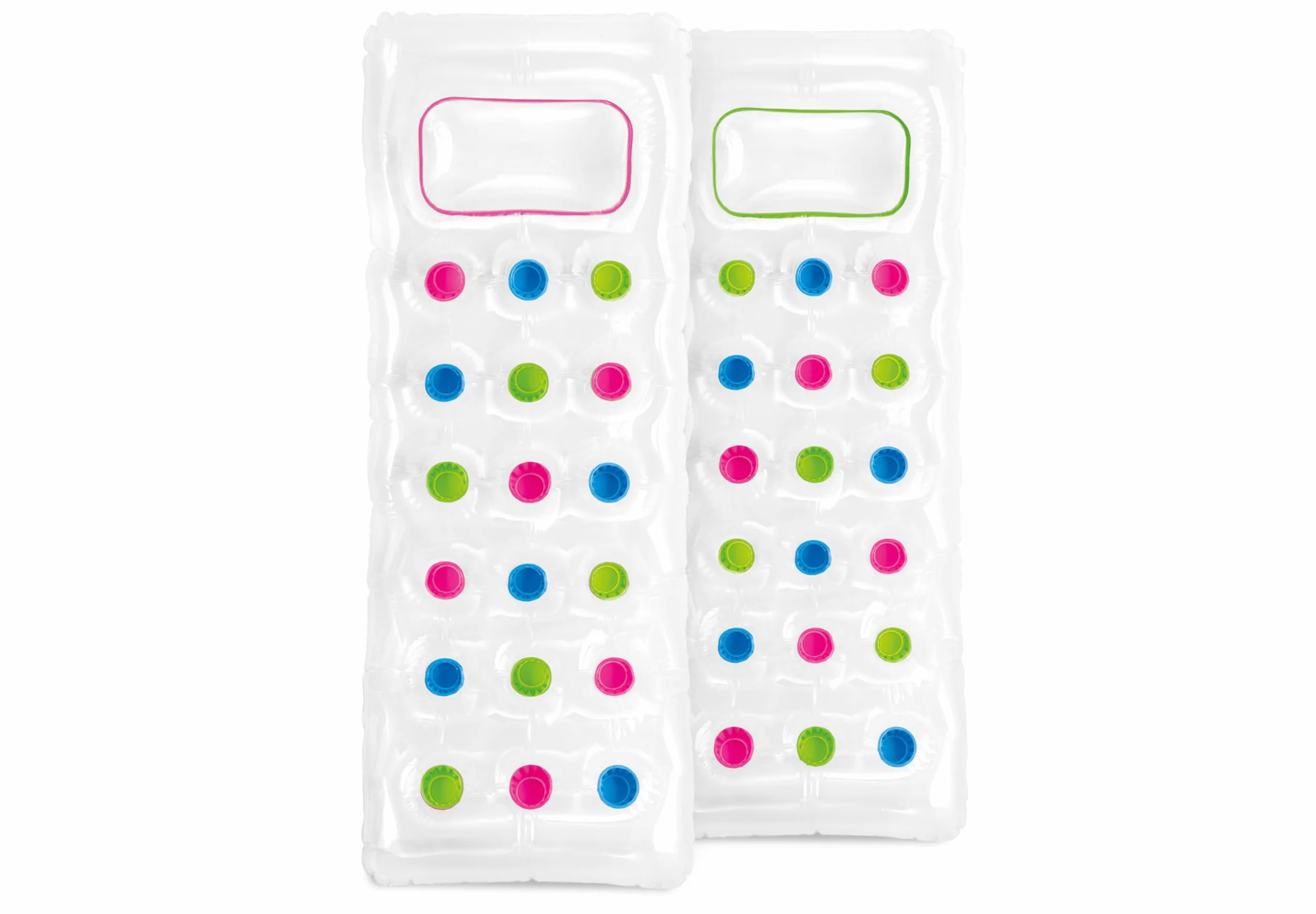 Intex Matelas Transparent à Poches