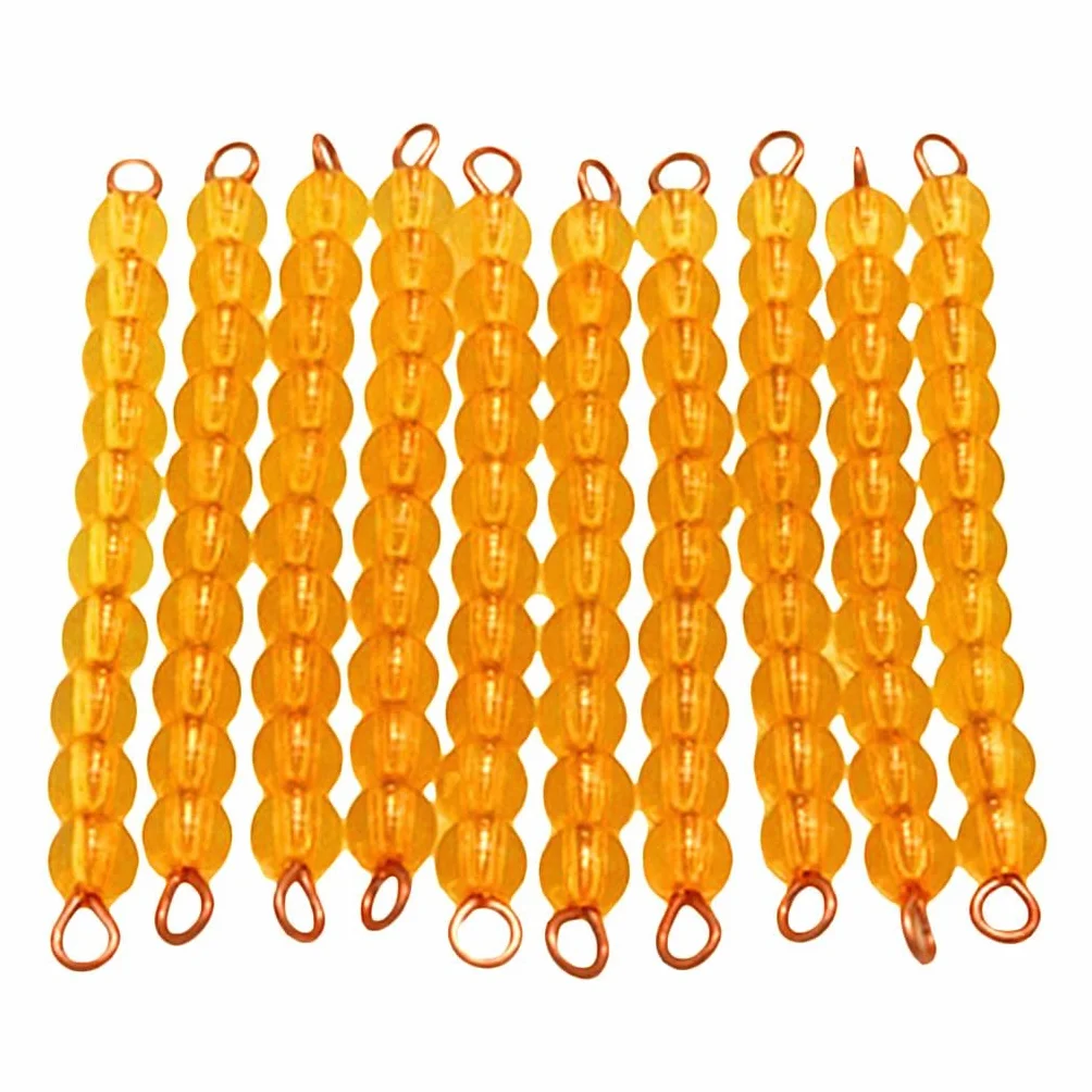 Jeu Educatif Enfant Jouet Calcul 10 Fils Perles Matériel Montessori