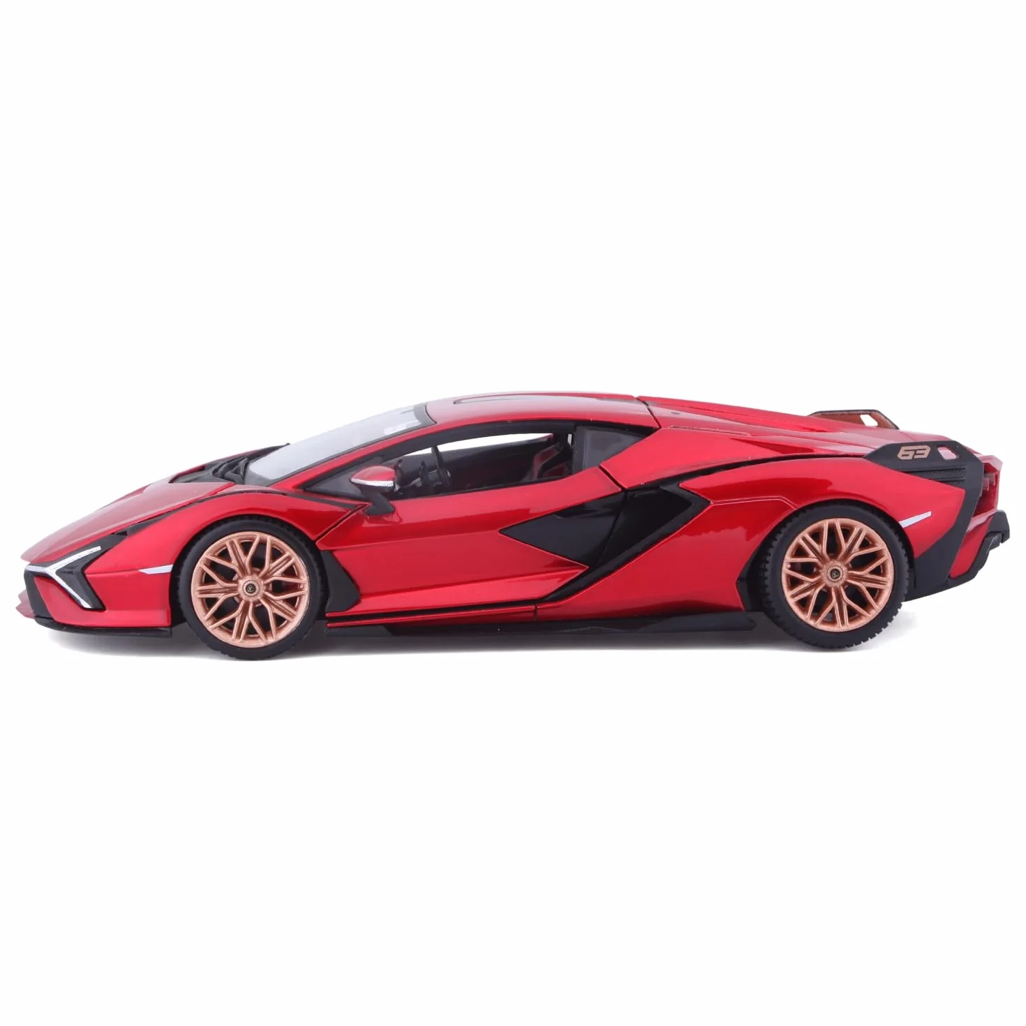 Bburago B18-21099R Lamborghini SIAN FKP 37 Rouge Motifs et Couleurs Assortis