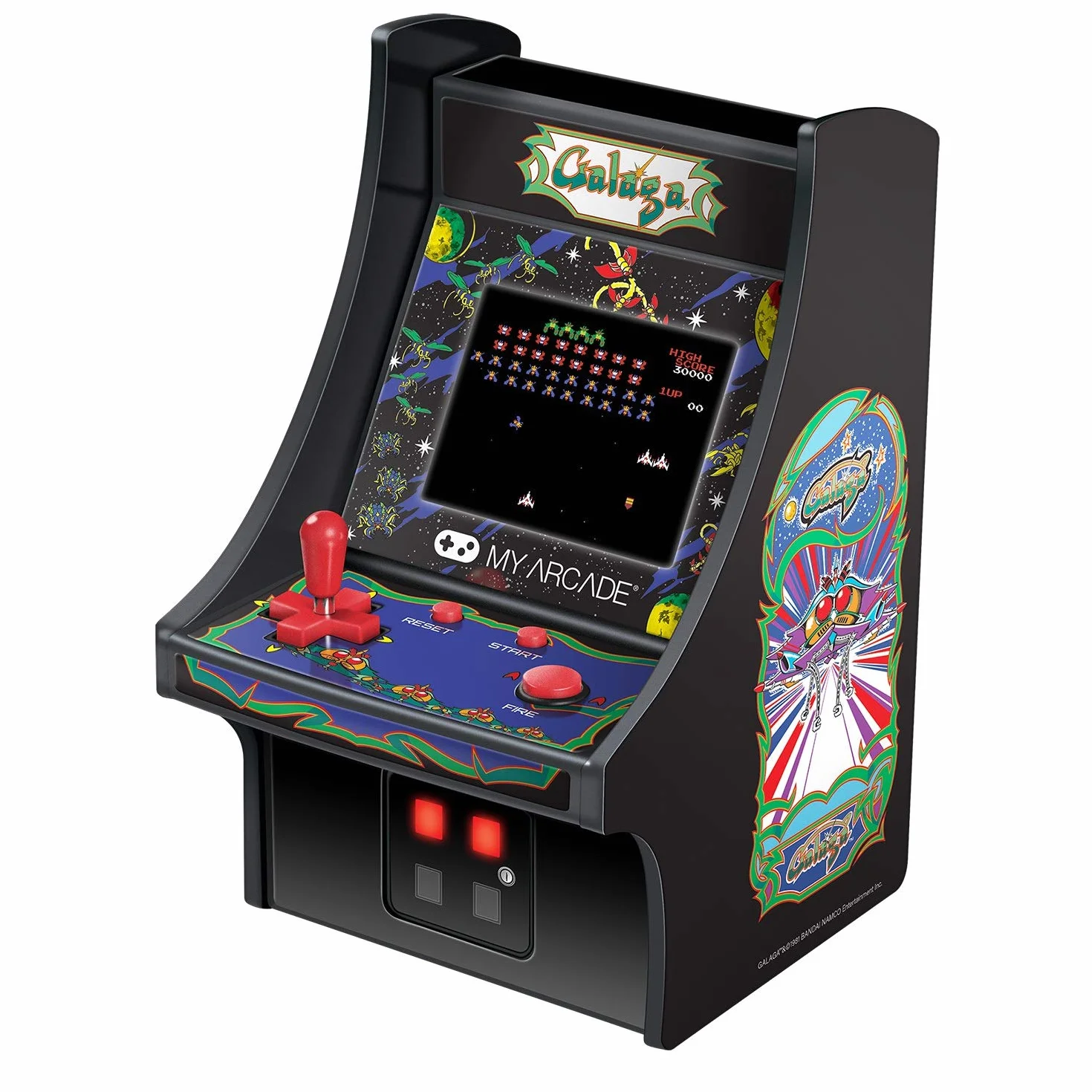 My Arcade Micro Player Galaga Mini Borne Retro