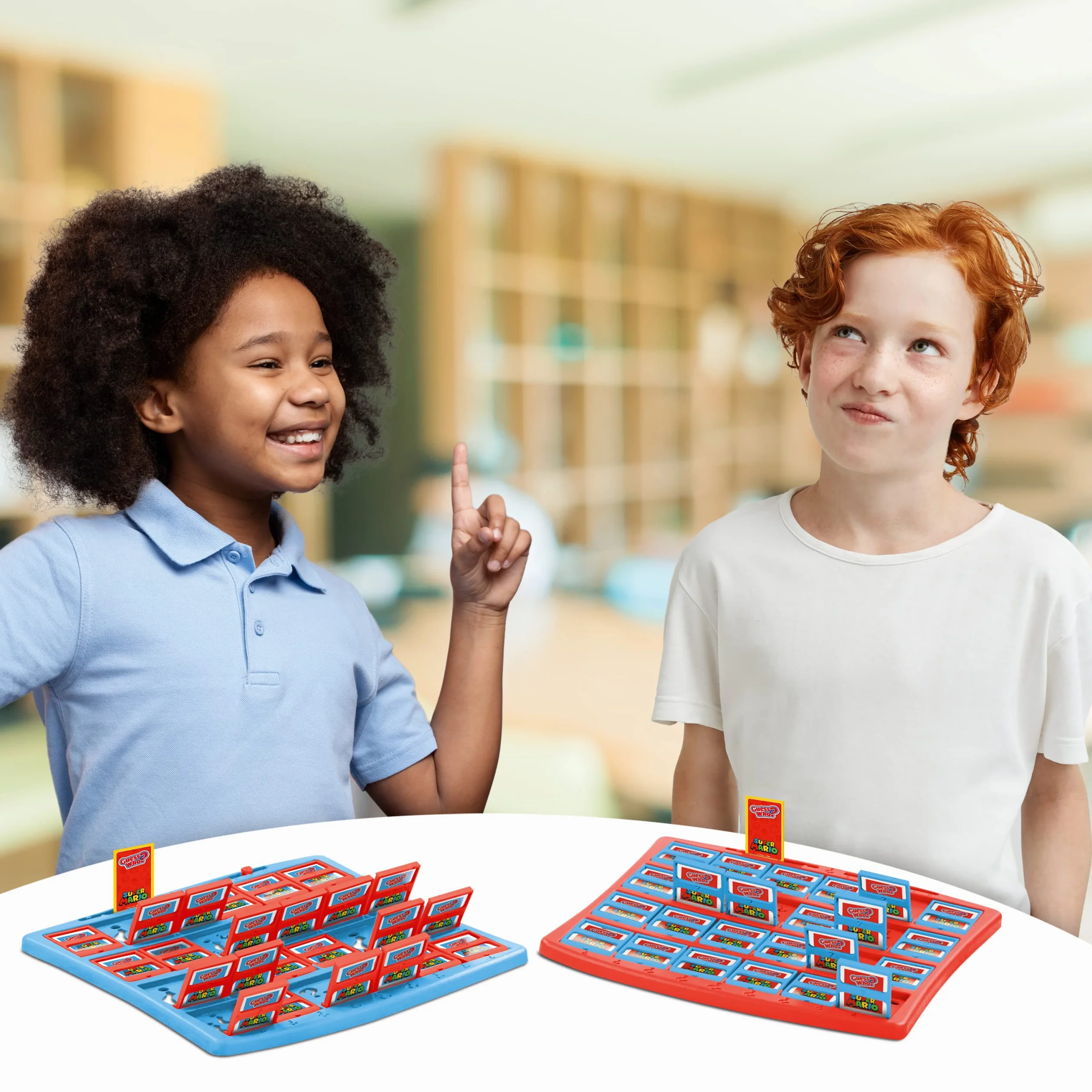 Winning Moves Qui Est Ce Jeu de Société Super Mario - Jeu pour Enfants 6+ - Version française